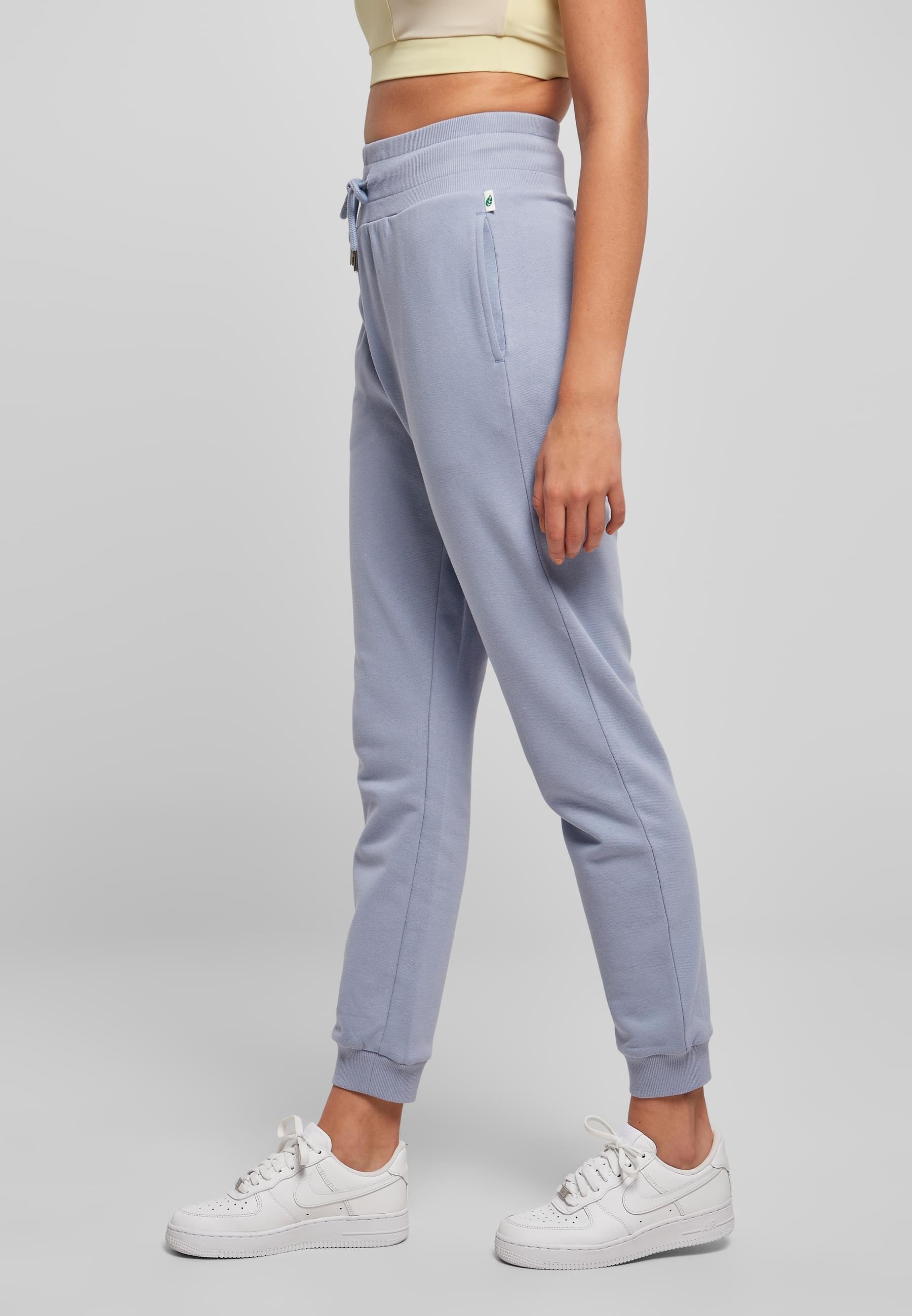 URBAN CLASSICS Jogginghose »Urban Classics Damen Ladies Organic High Waist Sweat Pants«, (1 tlg.)