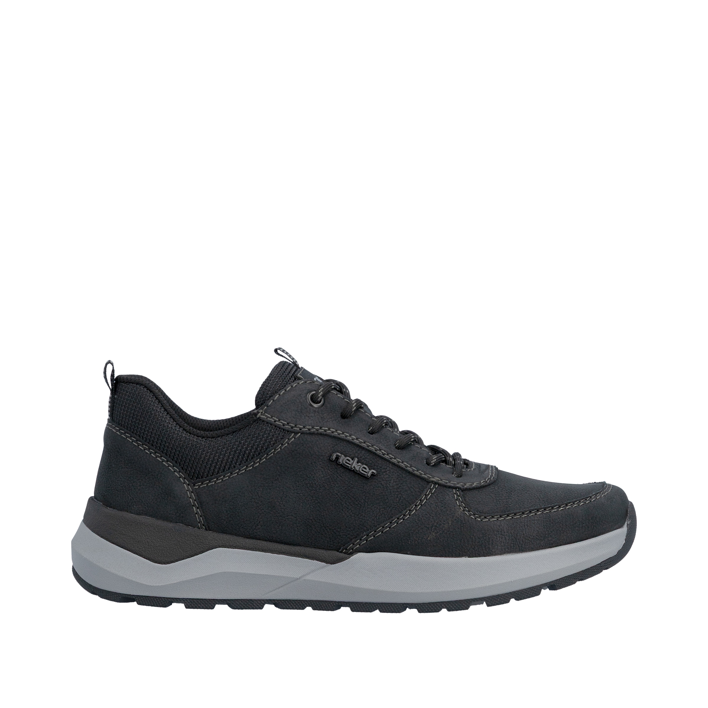 Rieker Sneaker  Halbschuh, Schnürschuh, Freizeitschuh mit Kontrastnähten