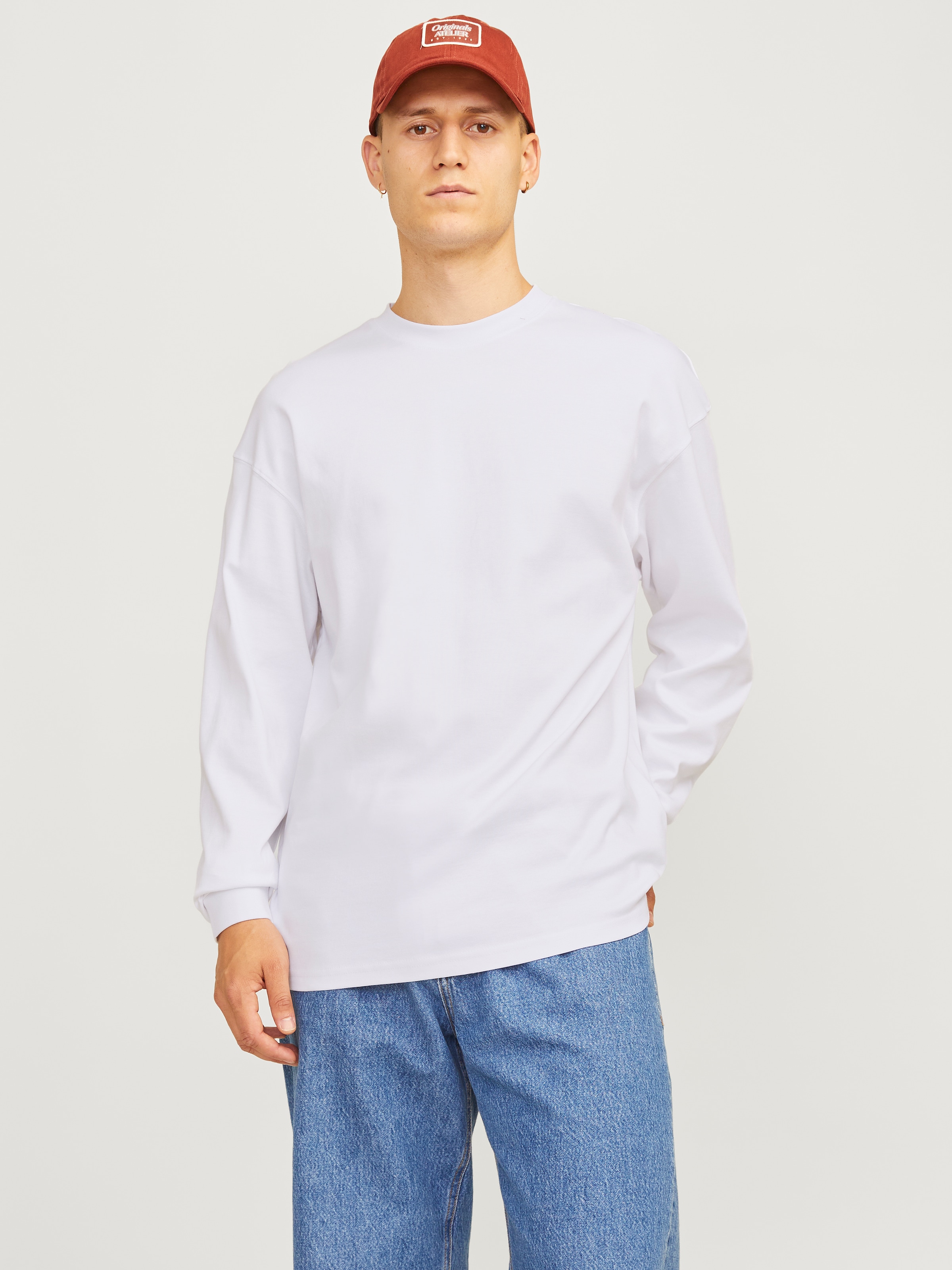 Jack & Jones Langarmshirt "JJEURBAN EDGE TEE LS O-NECK NOOS" günstig online kaufen