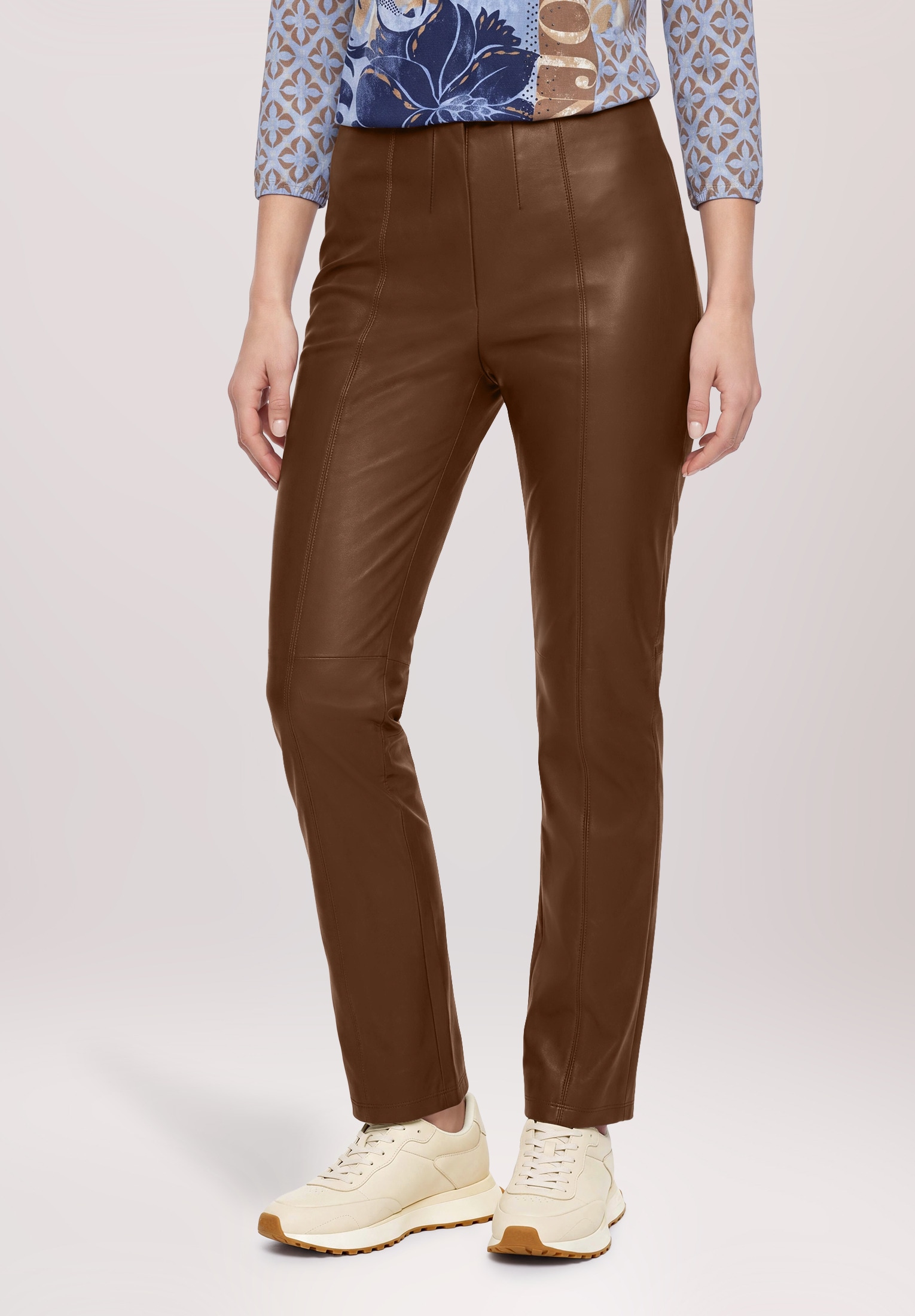Betty Barclay Lederimitathose »Damen Slim Fit«