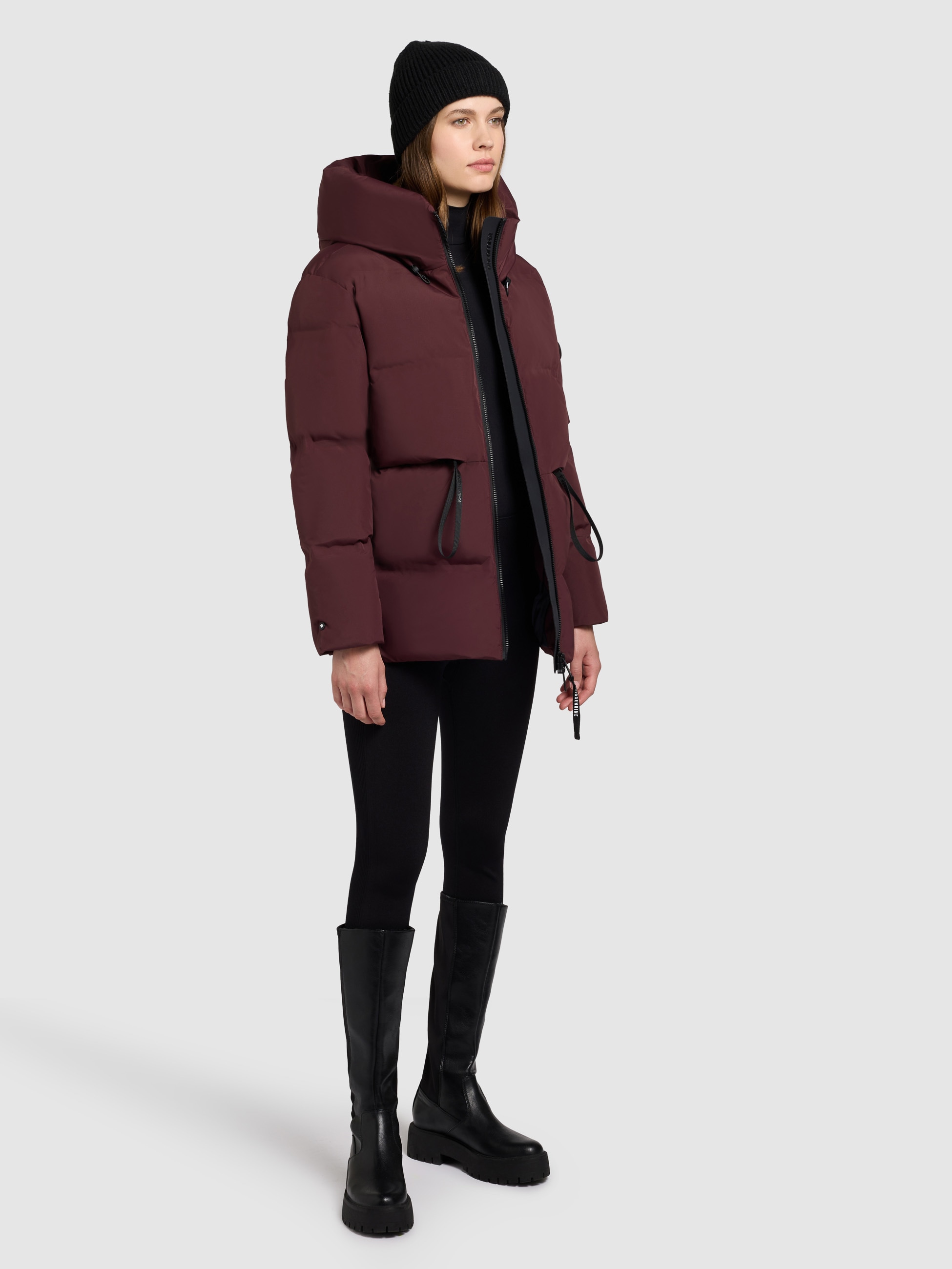 khujo Steppjacke »ELLIS«, mit Kapuze