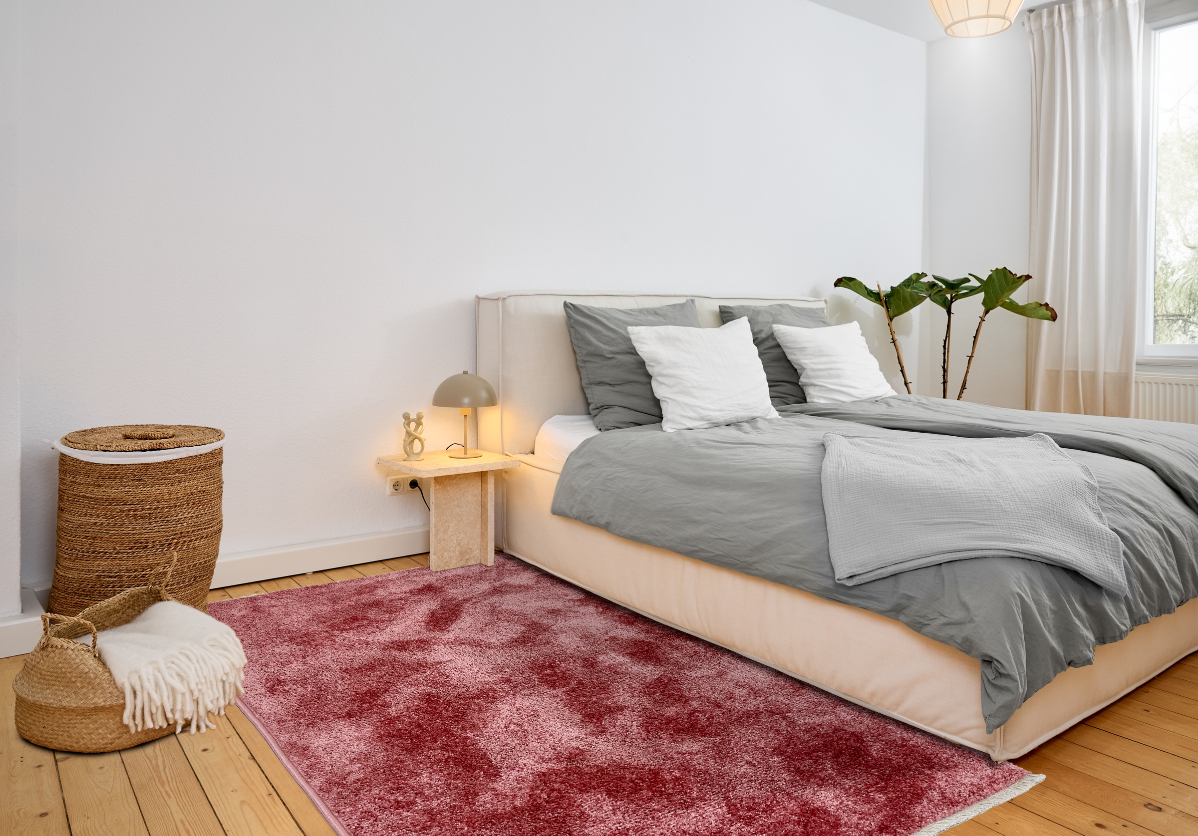 ASTRA Teppich »Stevie 250«, rechteckig, 9 mm Höhe, weicher Kurzflor, gewebt, Wohnzimmer, Schlafzimmer