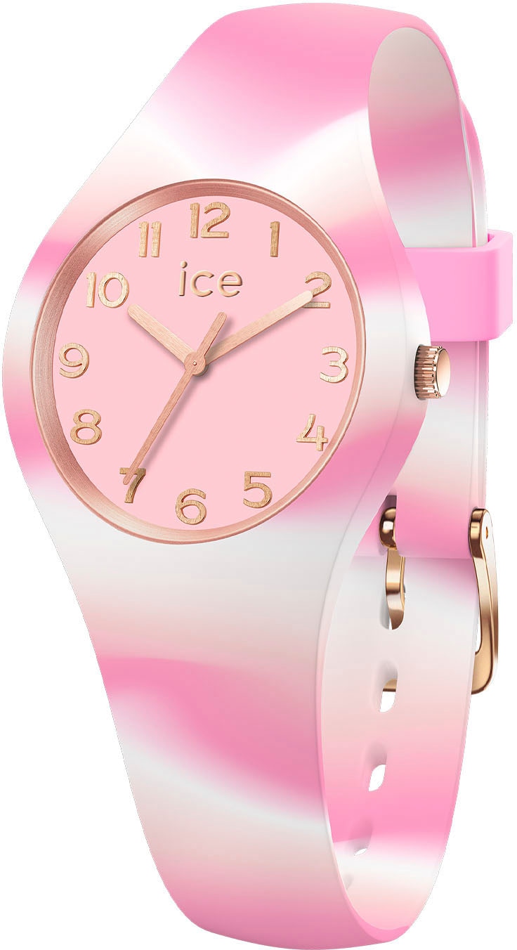 ice-watch Quarzuhr »ICE dye Pink - | shades BAUR 3H, tie Extra-Small 021011« - and 