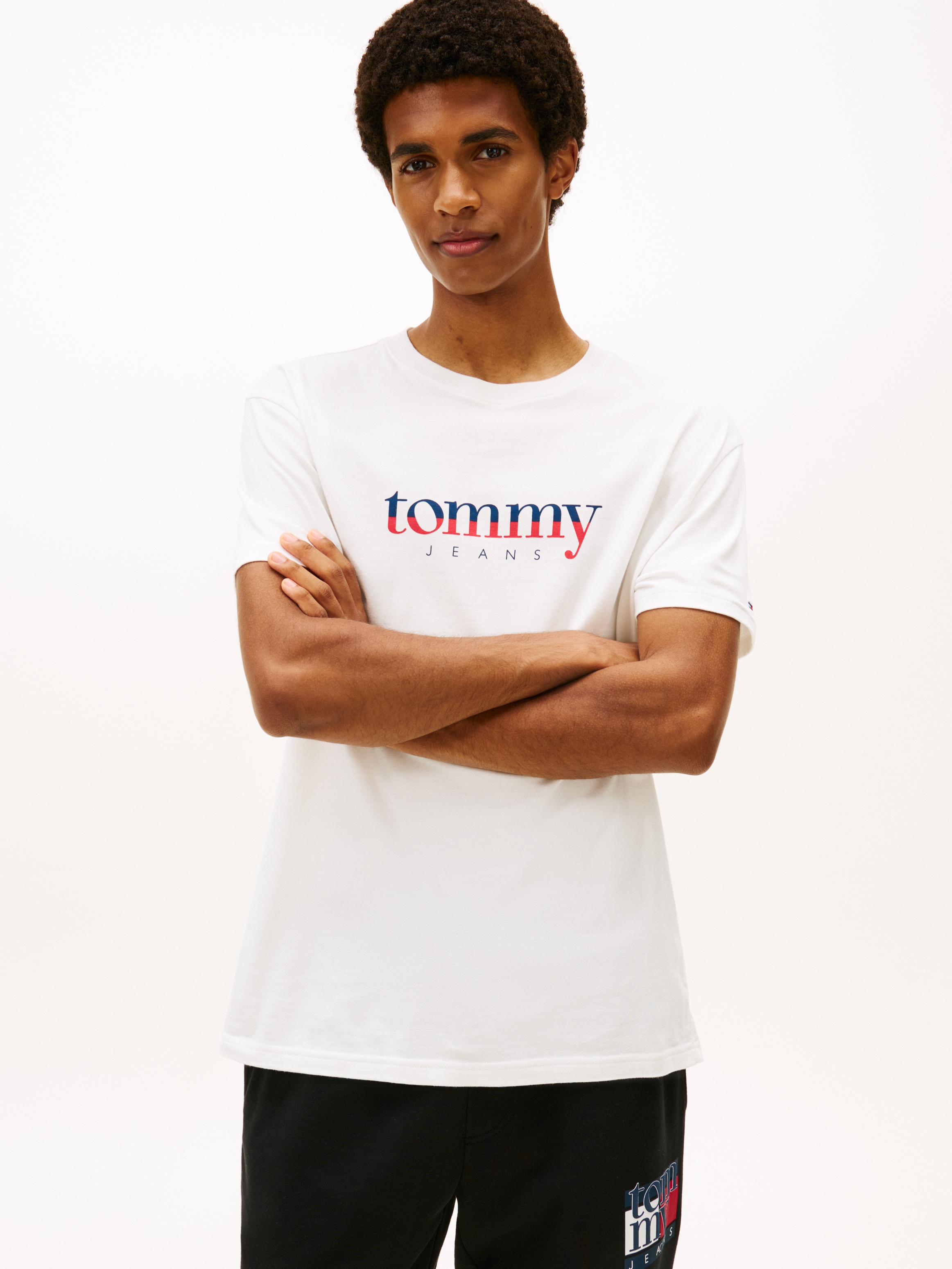 Tommy Jeans T-Shirt "aus Jersey mit Logo" günstig online kaufen