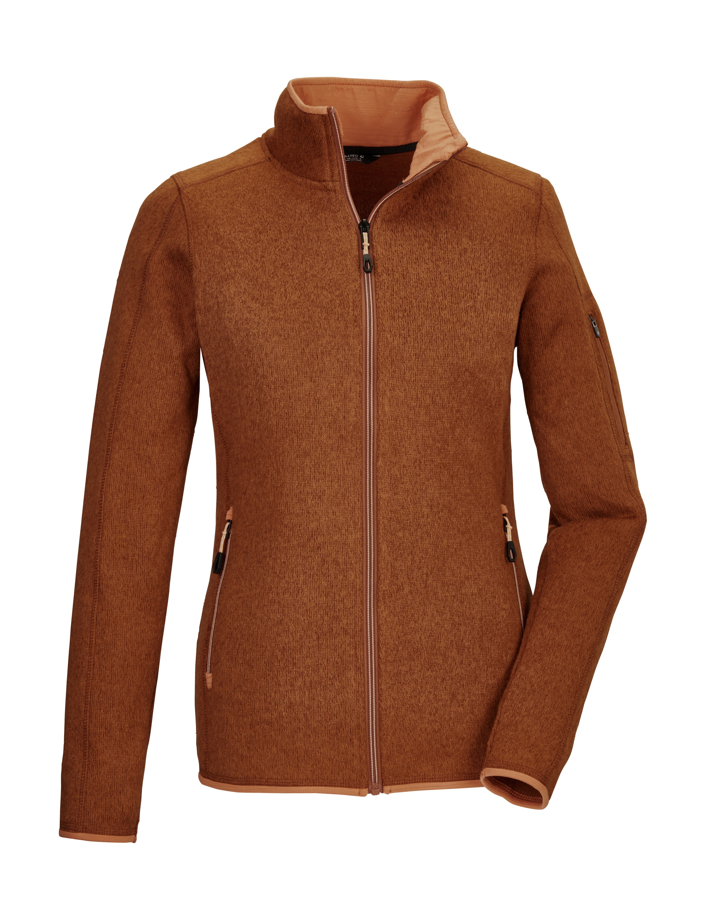 Killtec Fleecejacke "KOW 111 WMN KNT FLC JCKT", Strickfleecejacke, Melange- günstig online kaufen