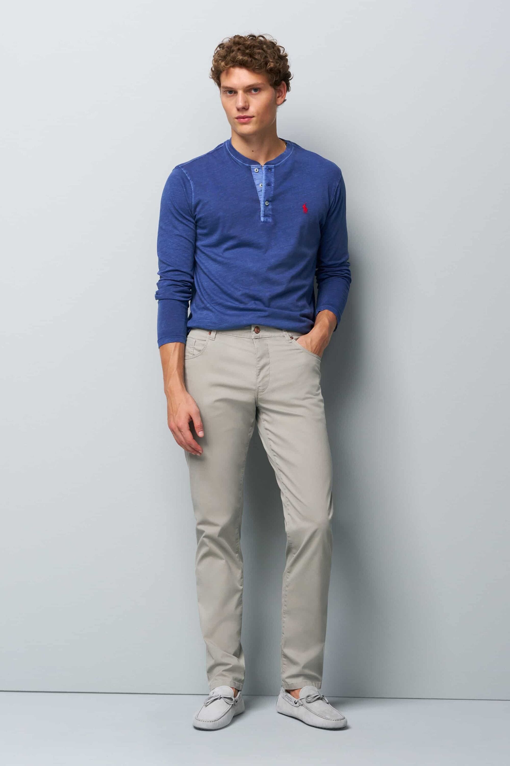 MEYER Chinos »M5 Slim«, aus Bio-Baumwolle
