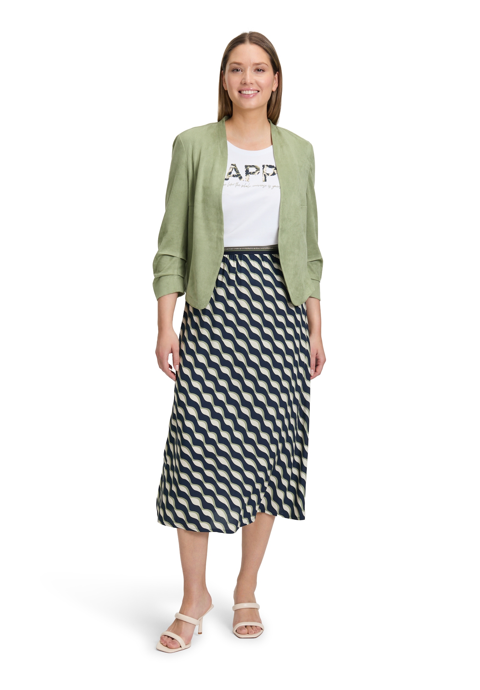 Betty Barclay Jackenblazer »Betty Barclay Damen Blazer-Jacke mit 3/4 Arm«, Material