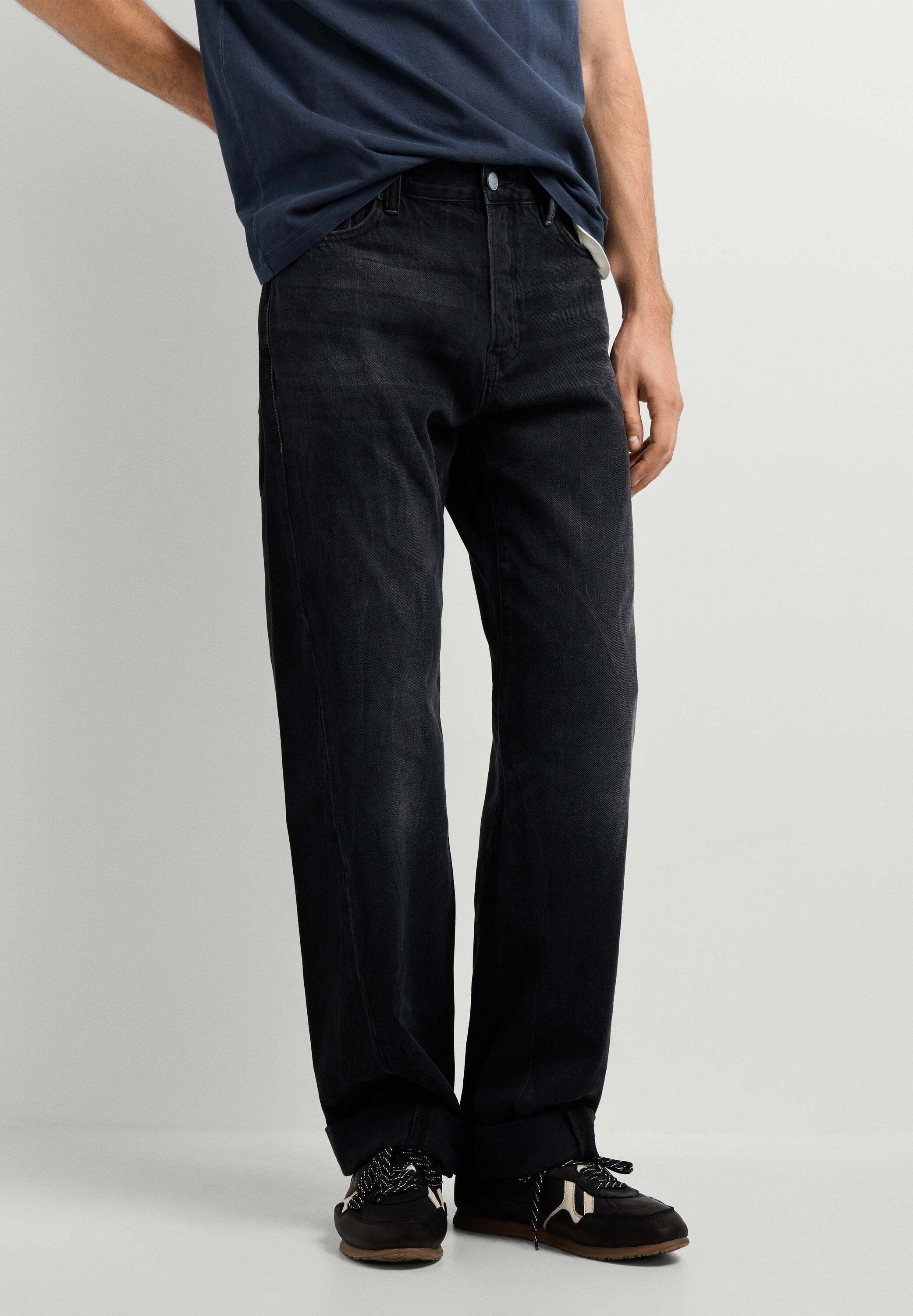 Pepe Jeans Relax-fit-Jeans »relaxed fit jeans RELAXED STRAIGHT BEXLEY WASHED BLACK«