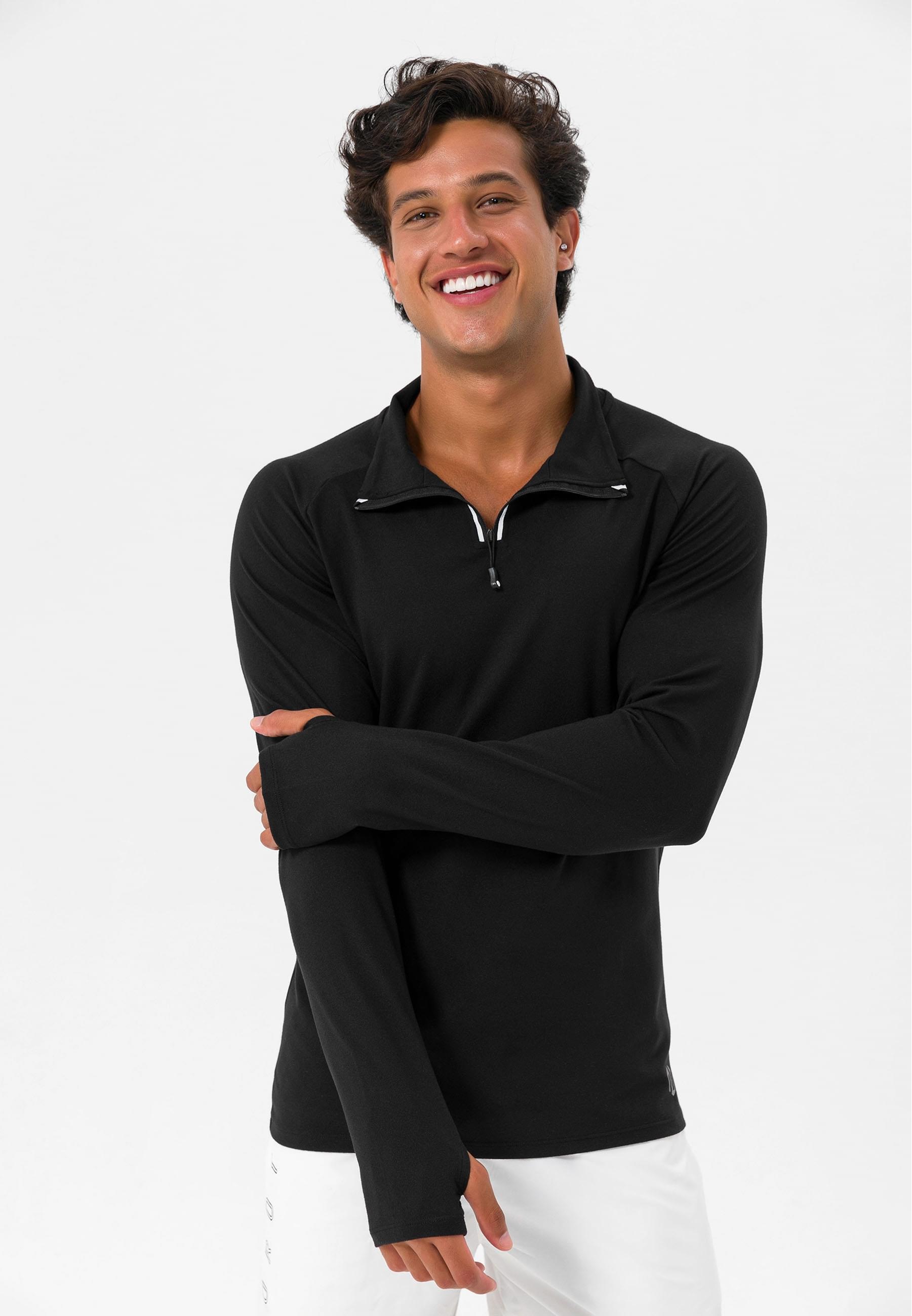 MOROTAI Sweater »MOROTAI Herren Morotai Training Dry Half Zip Top«, (1 tlg.)