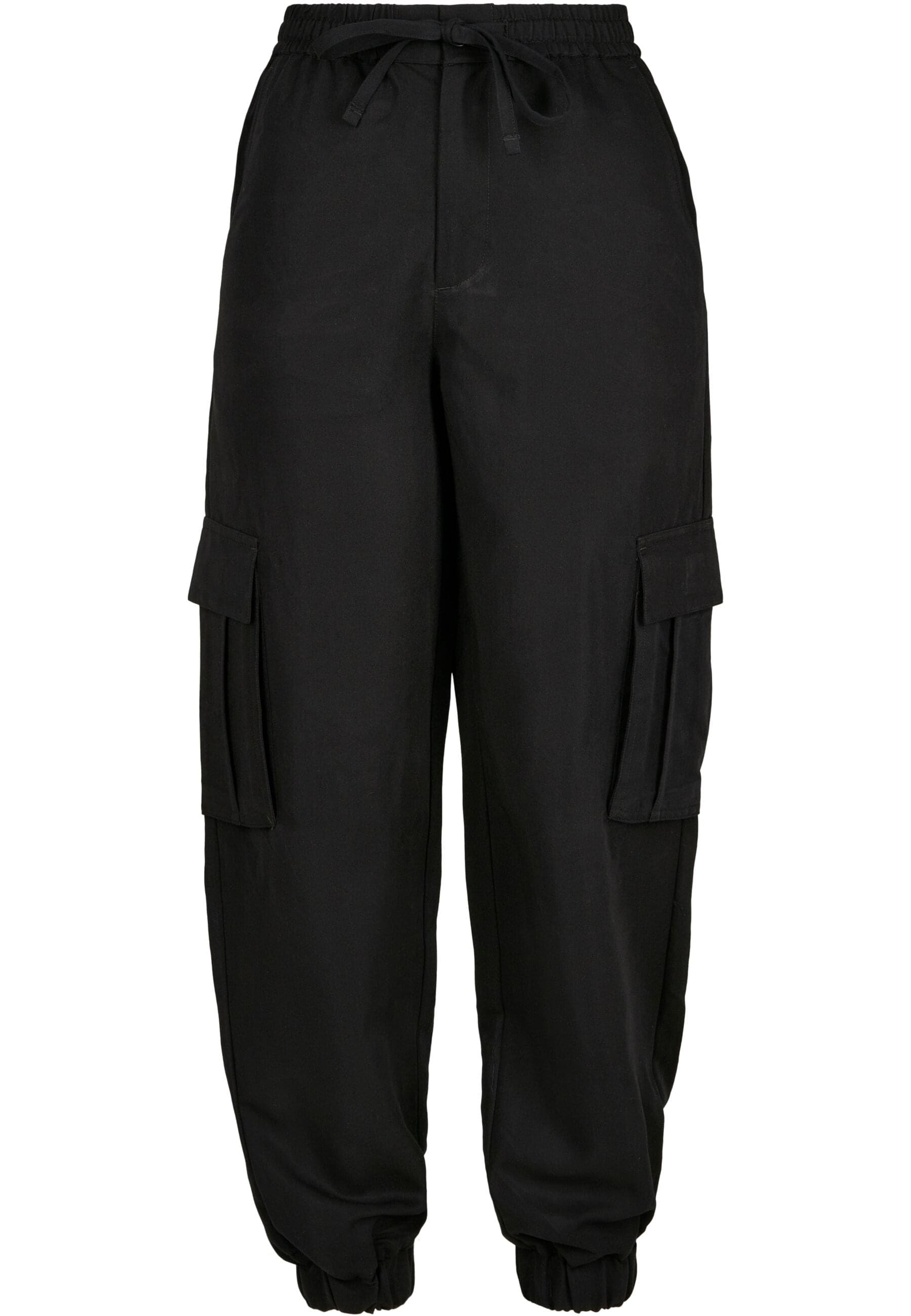 URBAN CLASSICS Cargohose "Urban Classics Damen Ladies Viscose Twill Cargo Pants", (1 tlg.)