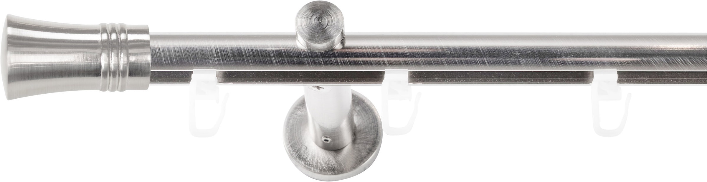 SN DECO GROUP Gardinenstange Ø 19 mm 1 läufig-läufig Fixmaß;kürzbar