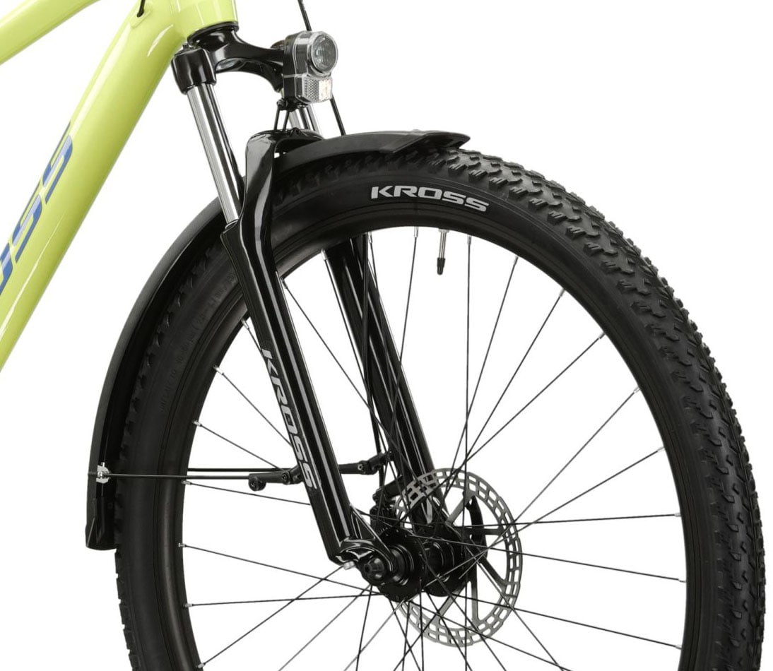 Kross Mountainbike »KROSS MTB Hardtail Hexagon 2.0 29" grün 21 Gänge«, 21 Gang, Shimano, ALTUS M310 Schaltwerk, Kettenschaltung