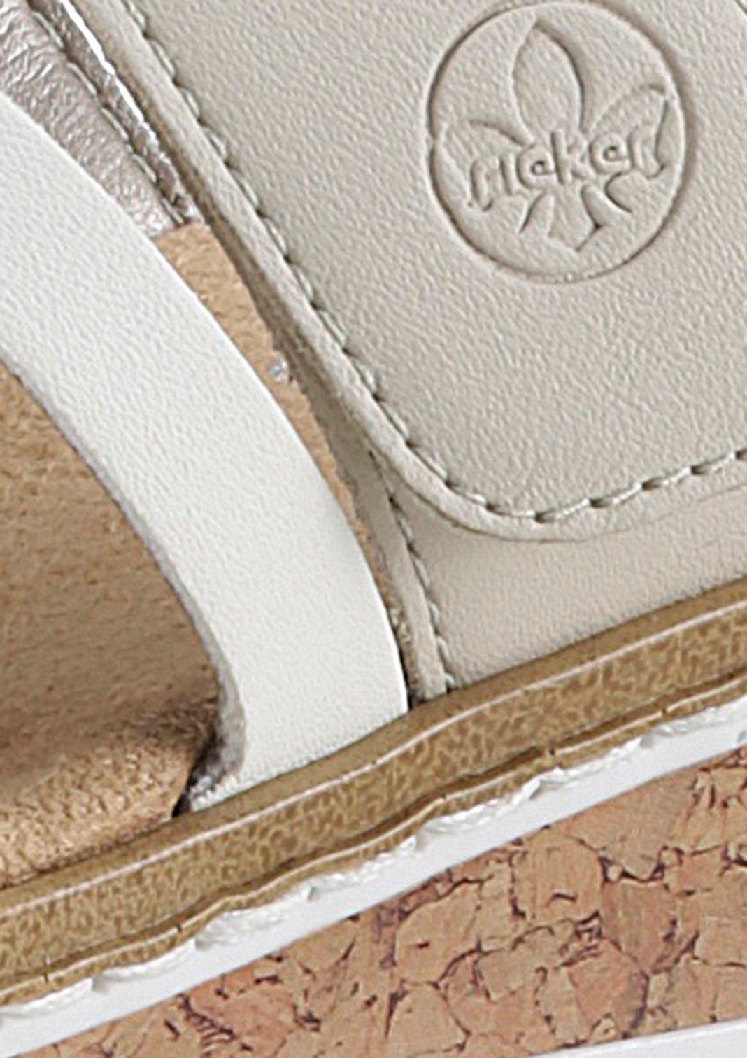 Rieker Pantolette, Keilabsatz, Sommerschuh, 150 Jahre RIEKER Jubiläumsartik günstig online kaufen