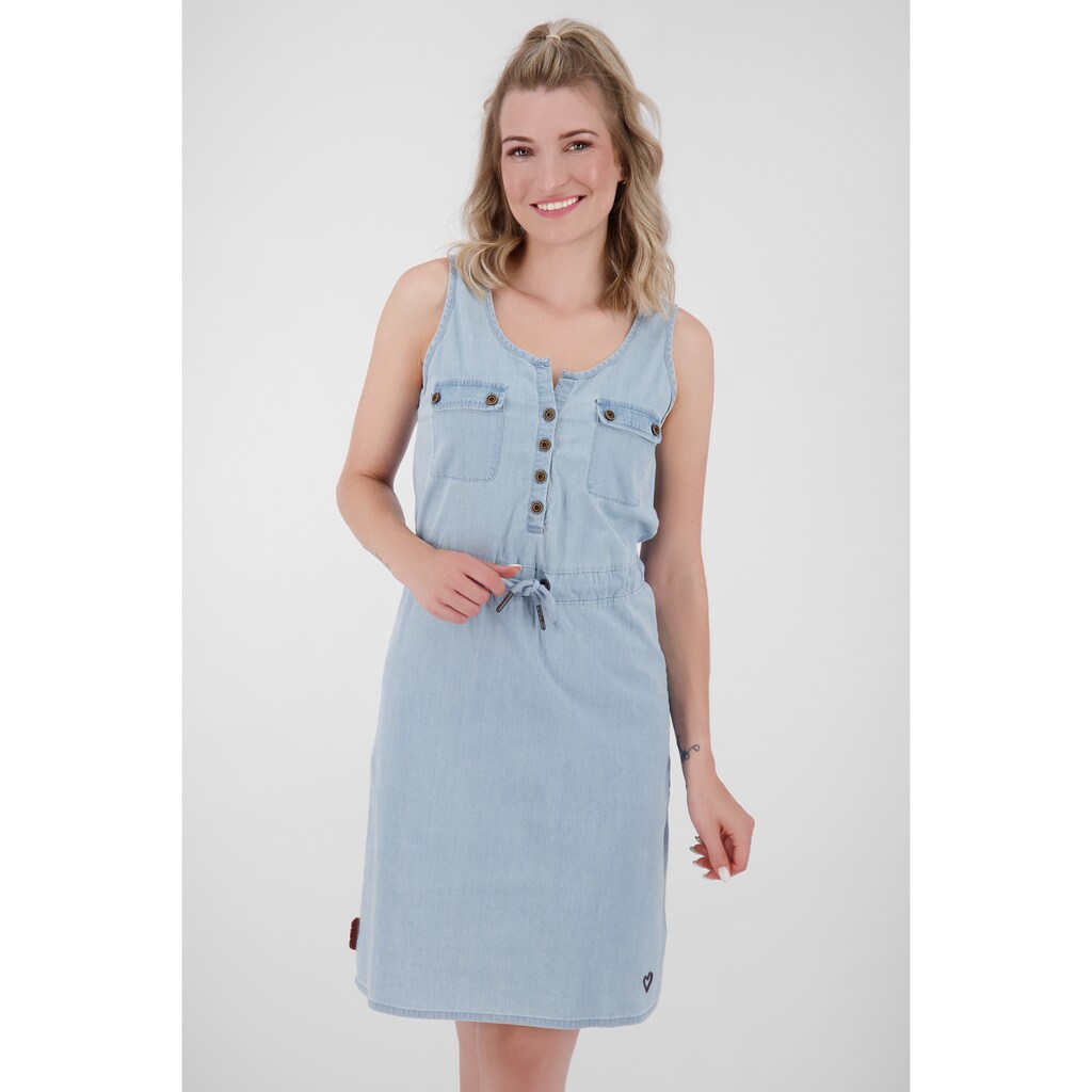 Alife & Kickin Sommerkleid »DorisAK DNM Dress Damen Sommerkleid, Jeanskleid, Kleid«