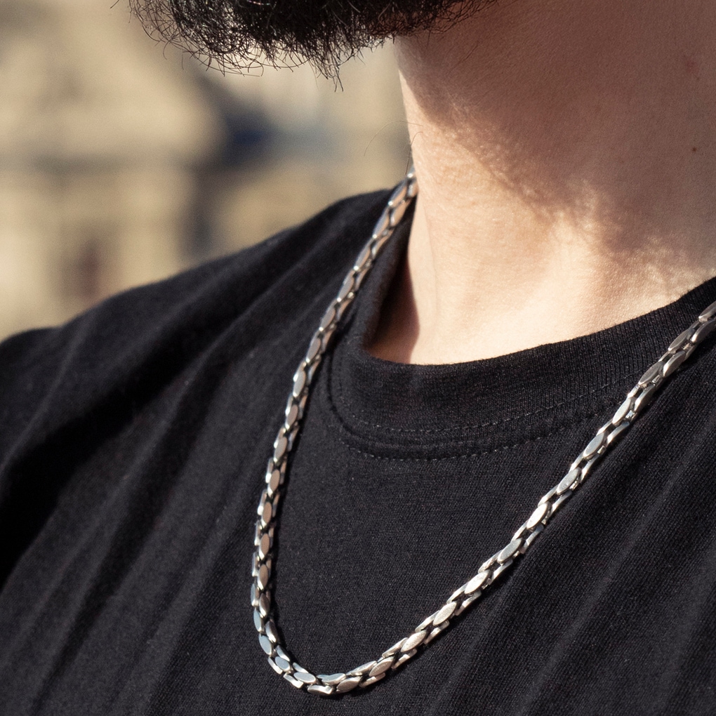 Lotus Edelstahlkette »Urban Man«