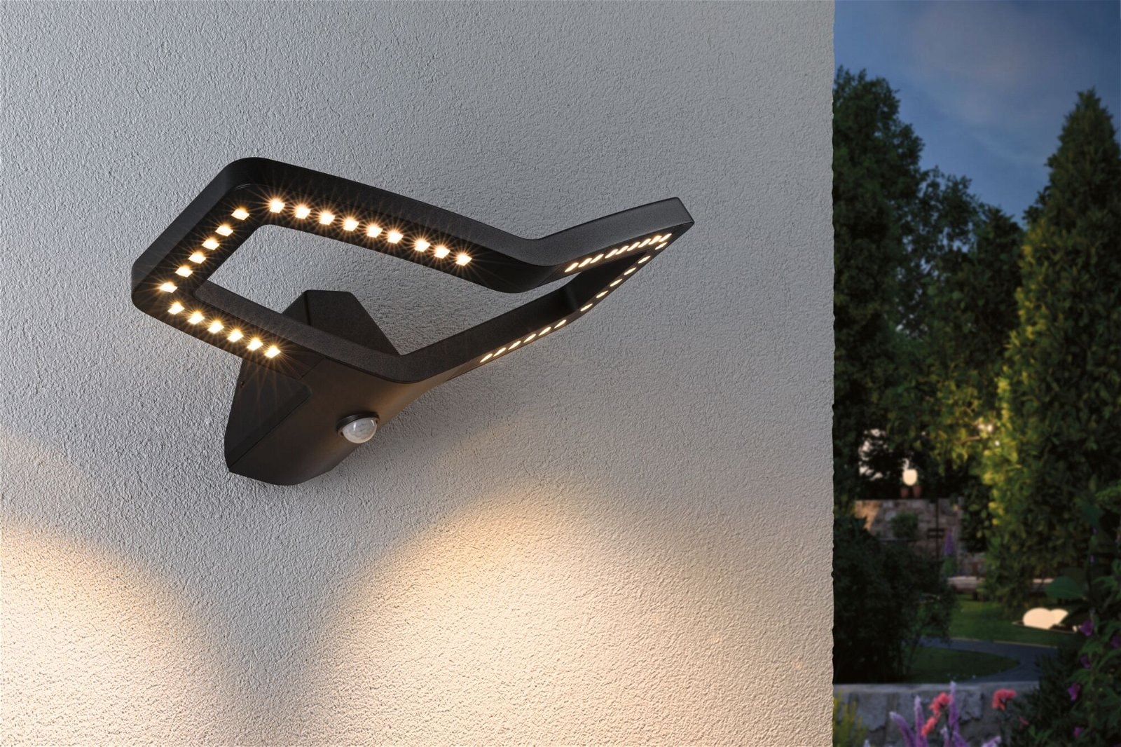 Paulmann LED Außen-Wandleuchte "Alara IP44 eckig 375x270mm 3000K 10W 450lm günstig online kaufen