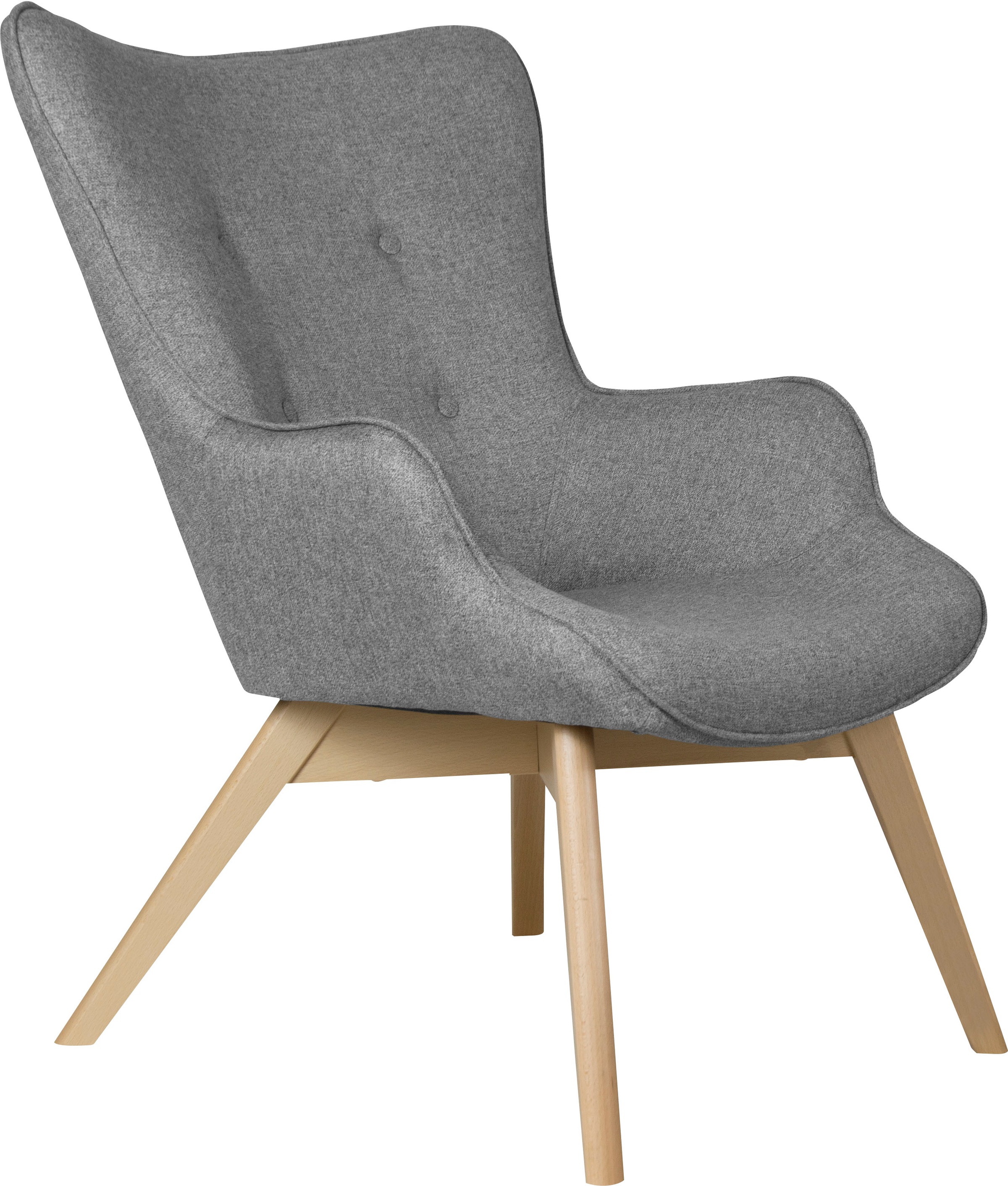 Home affaire Sessel "Nicko" wahlweise mit und ohne Hocker günstig online kaufen