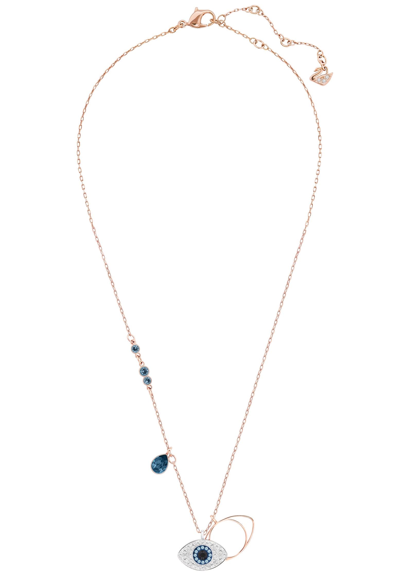 Swarovski Kette mit Anhänger »Symbolica Böser Blick magisches Auge, 5172560, 5692178«, mit Swarovski® Kristall