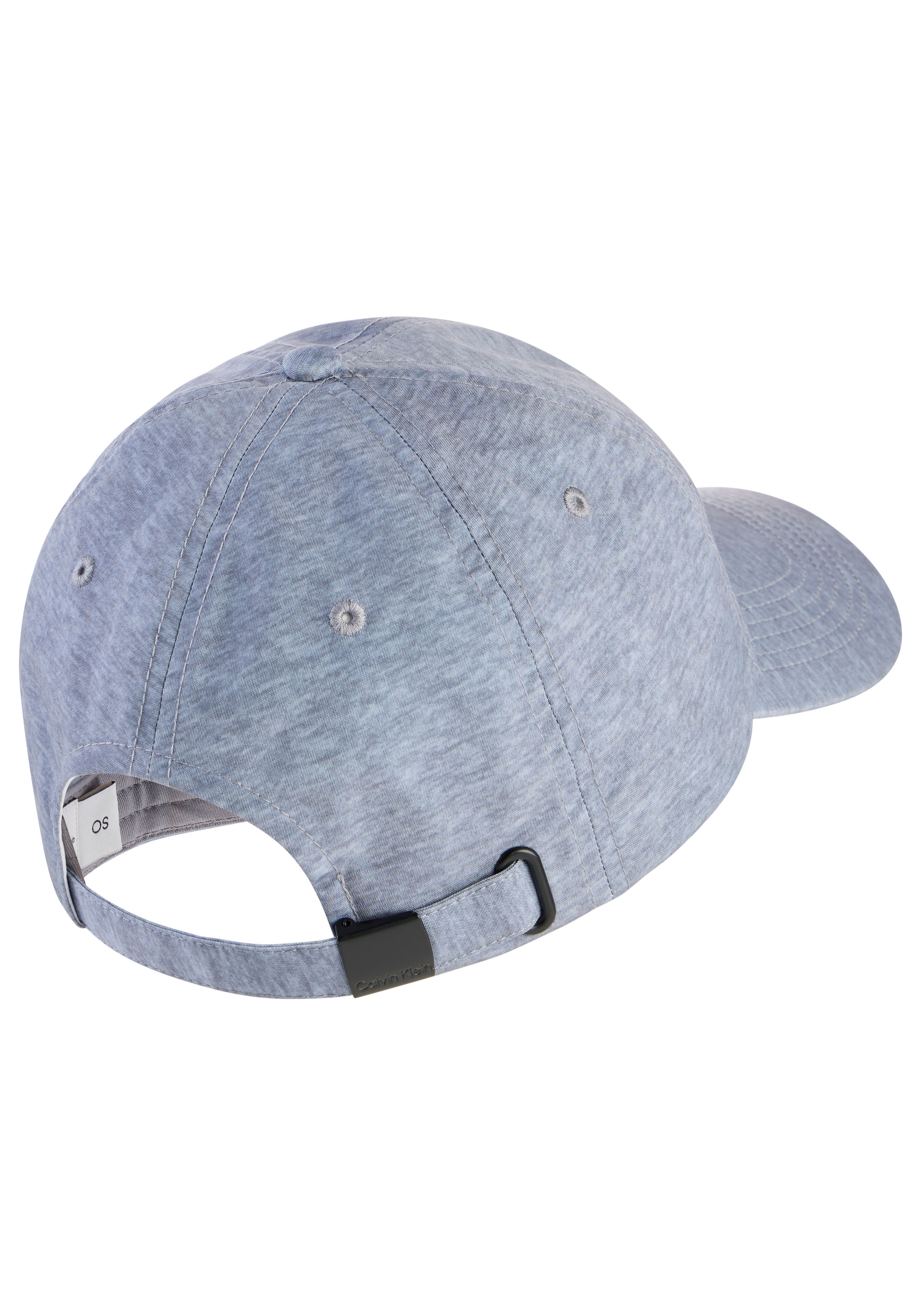 Calvin Klein Baseball Cap »MONOLOGO EMB BB CAP - HEATHERED« Regular fit und größenverstellbar