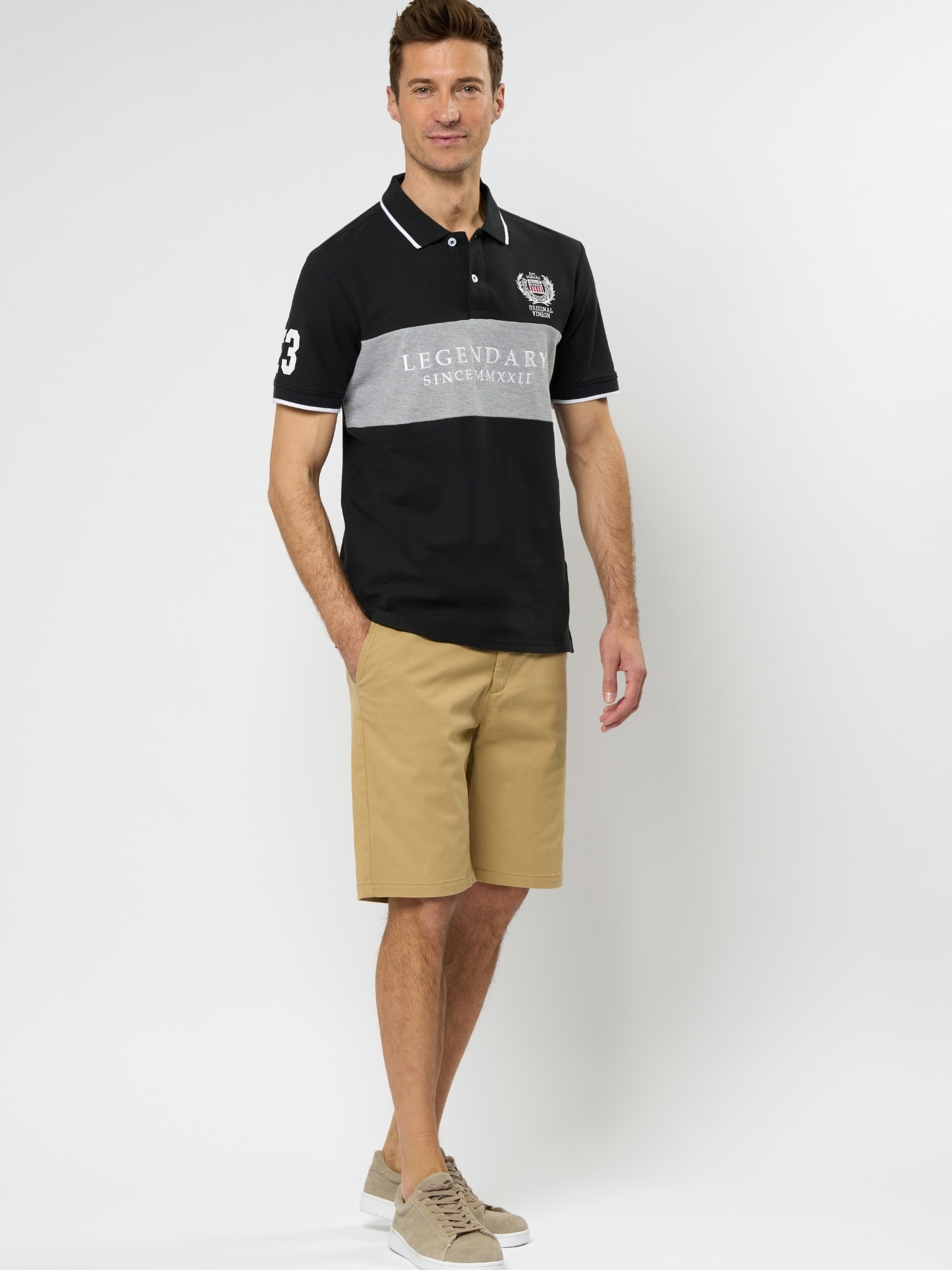 VINSON Kurzarmhemd »VINSON Polo VMRory«