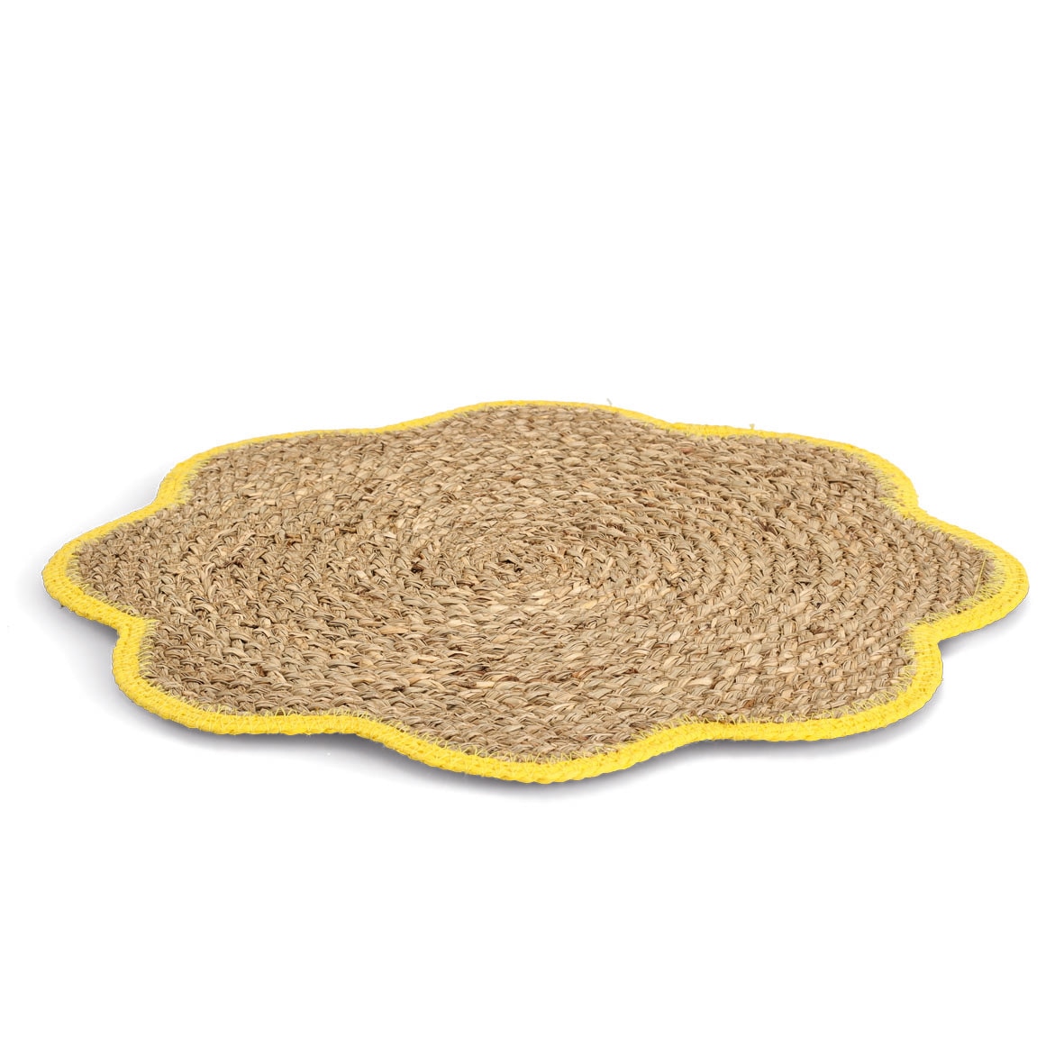 Zeller Present Platzset »Tischset 4tlg., Grasgeflecht, ca. Ø 38,5 cm«
