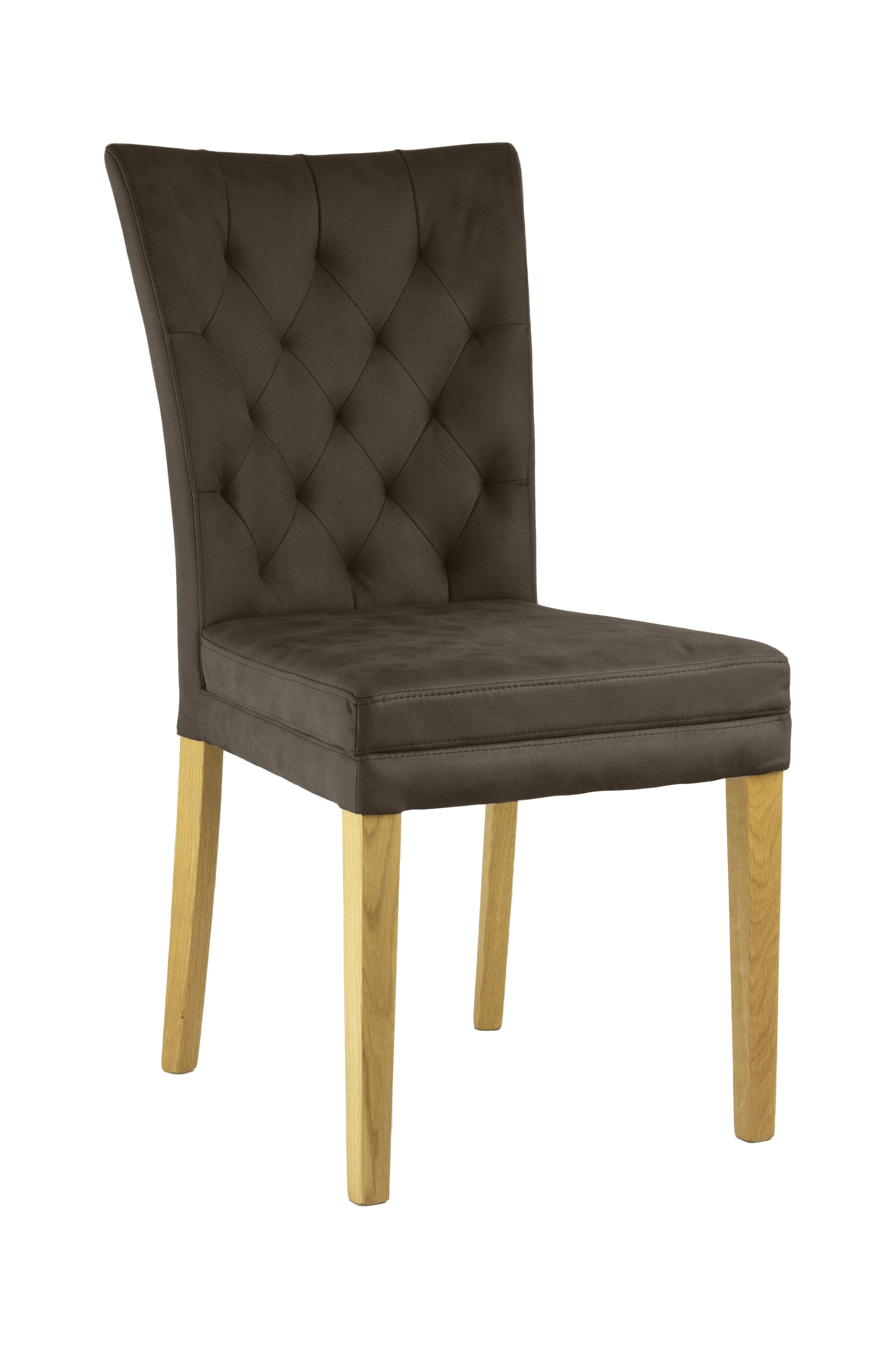 Thumbnail - Home affaire 4-Fußstuhl "Colorado" (Set) 2 Stk.bequeme Polsterung, Gestell Massivholz wenge oder eiche natur