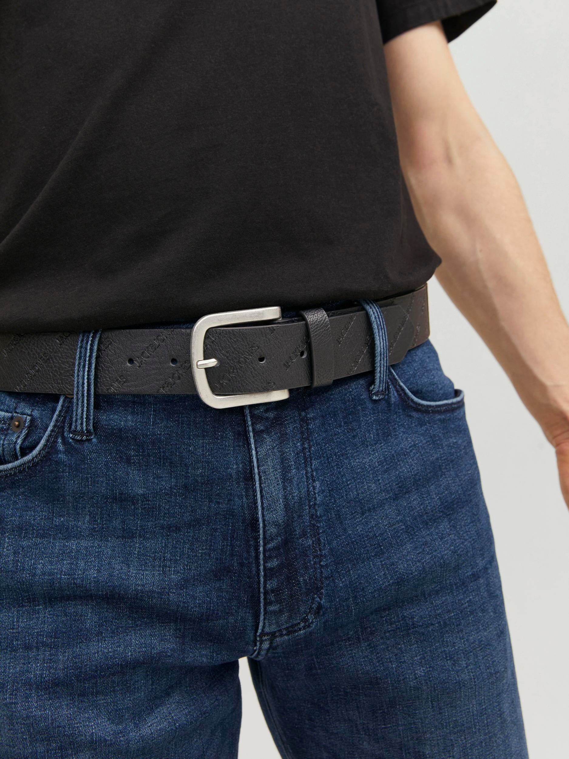 Jack & Jones Synthetikgürtel "JACHARRY EMBOSSED BELT NOOS" günstig online kaufen