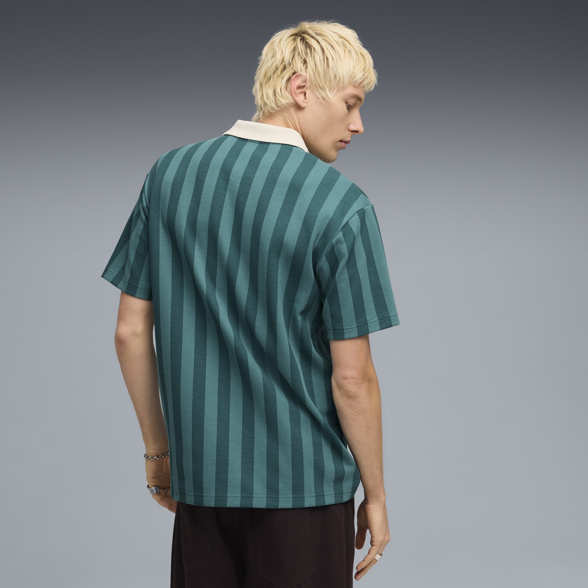 Puma Polo Classique Relaxed Pinnacle Homme pétrole   S 8