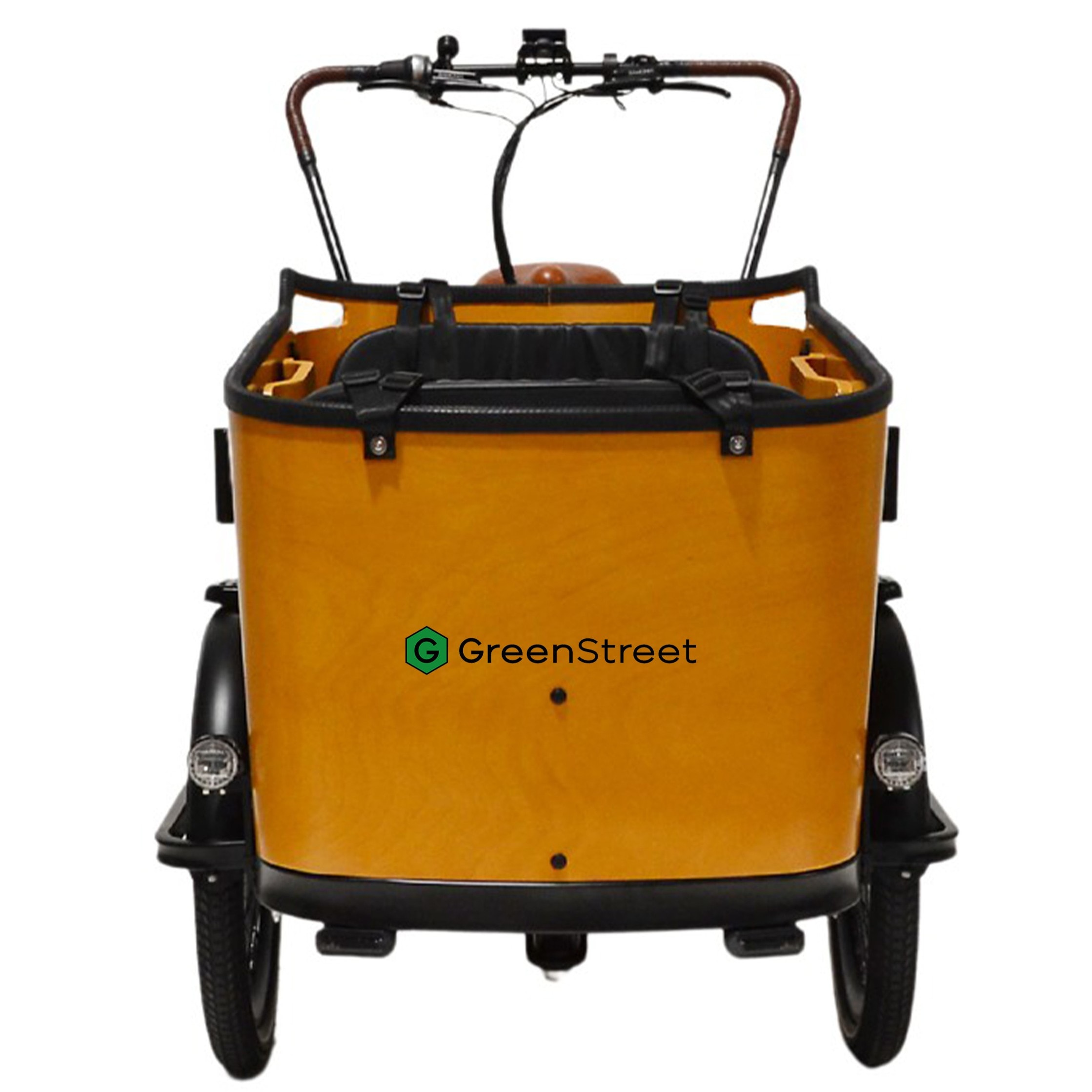 GreenStreet »Family-Cargo 672 Wh« 8 Gang Shimano Nexus Schaltwerk Nabenschaltung Mittelmotor 250 W Blinker