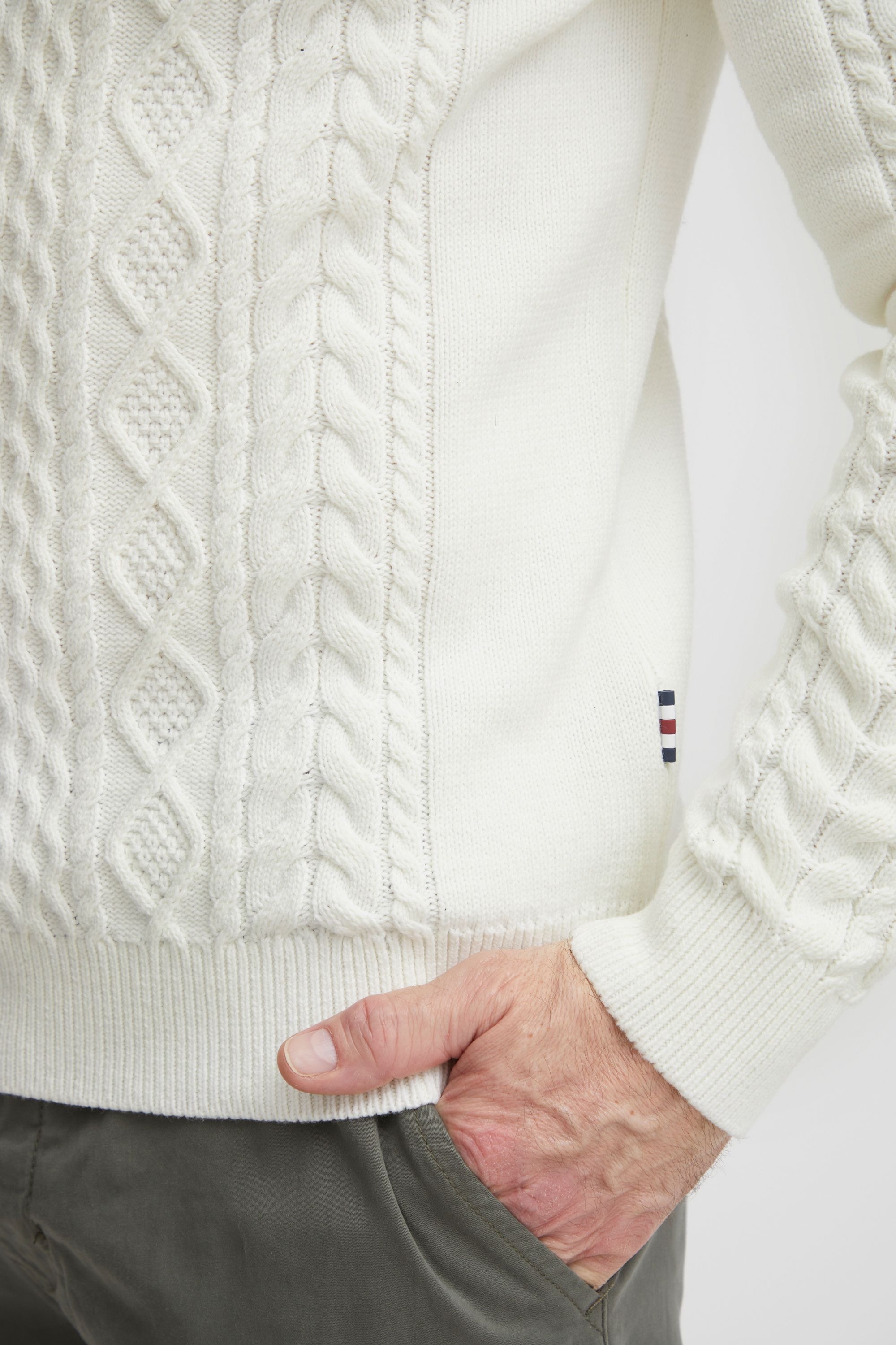 FQ1924 Strickfleece-Pullover »Strickpullover FQKyle«