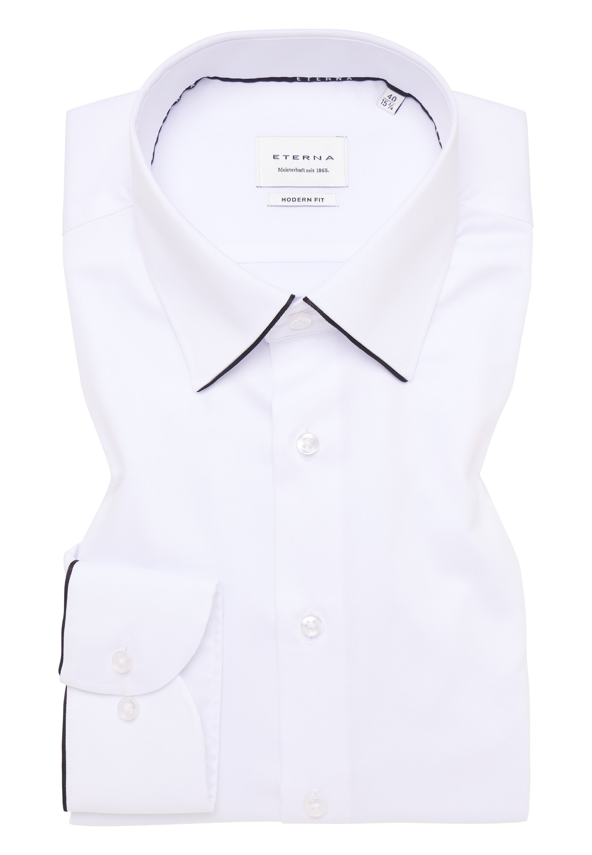 Eterna Langarmhemd »MODERN FIT«, NON IRON (bügelfrei)