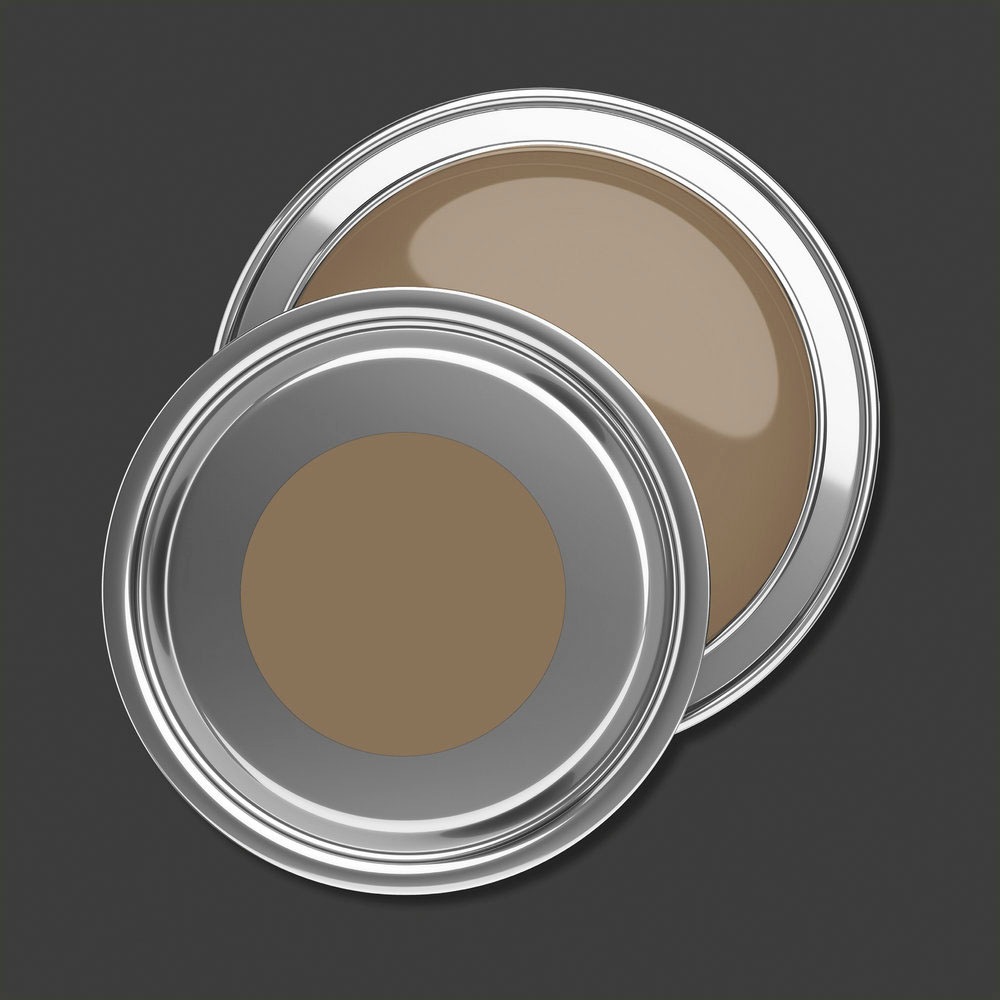 A.S. Création Wandfarbe »Premium Innenwandfarbe PURO Tuchmatt mellow brown« ideal für Wohnzimmer, Schlafzimmer, Flur und Küche, Farbwelt Braun