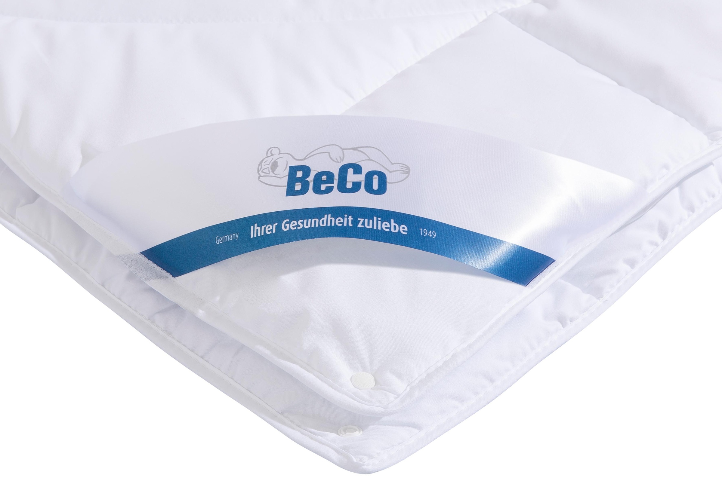 Thumbnail - Beco Kunstfaserbettdecke "Gregor, Bettdecken für Sommer und Winter, Ganzjahresdecke" 4-Jahreszeiten Füllung Polyester Be...