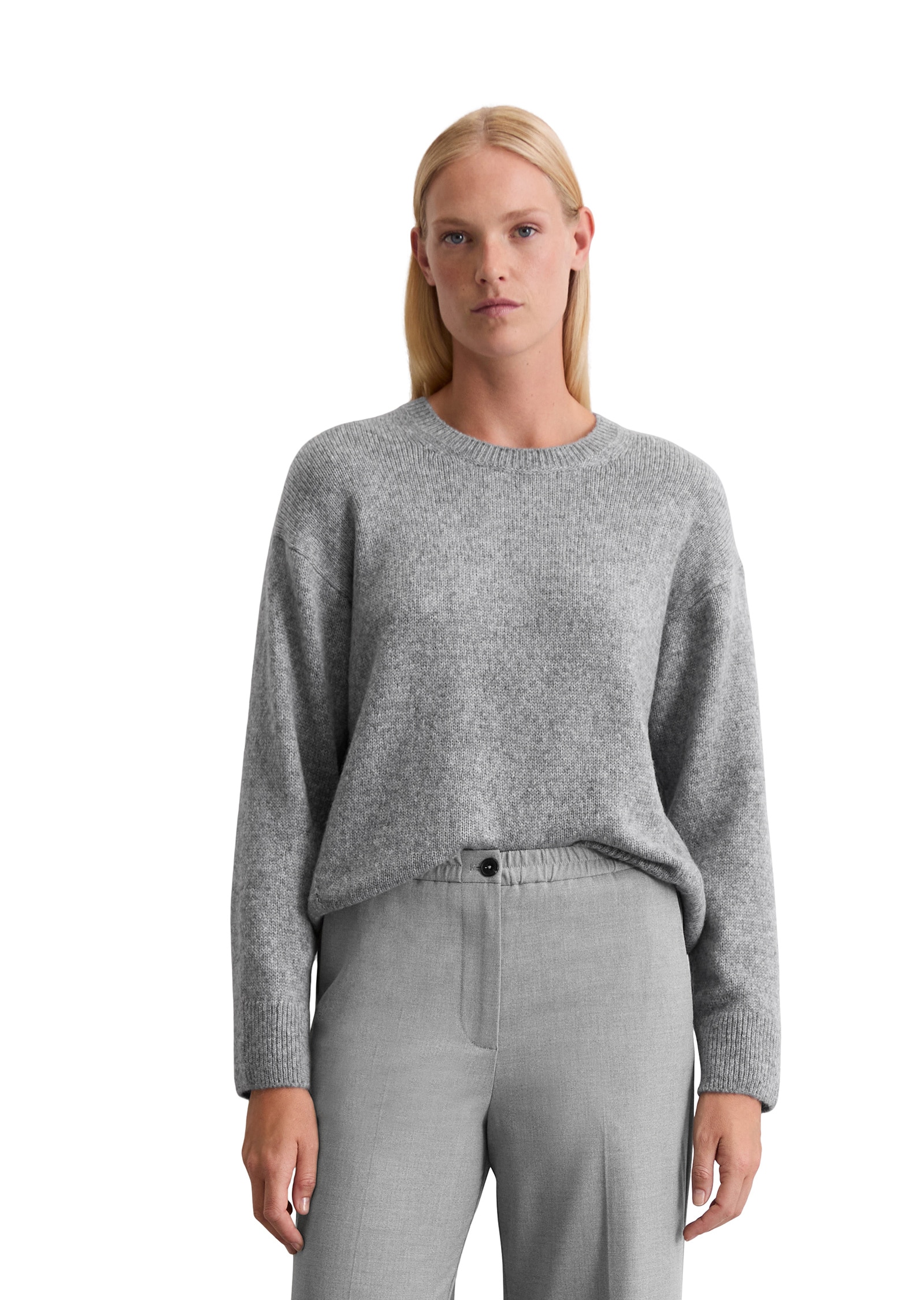 Marc OPolo Strickpullover "aus softem Schurwolle-Mix" günstig online kaufen