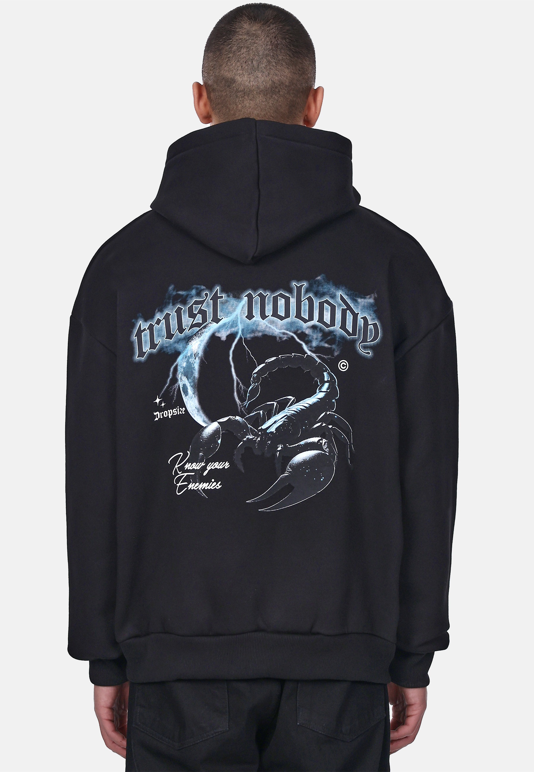 Dropsize Kapuzenpullover »Dropsize HEAVY OVERSIZE HUSTLE CULTURE HOODIE« 1 Stk.