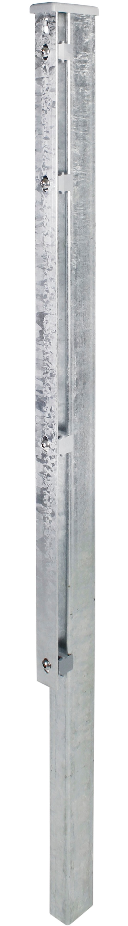 Alberts 60x40 mm für Doppelstabmattenzaun, 175 cm, mit Flacheisen