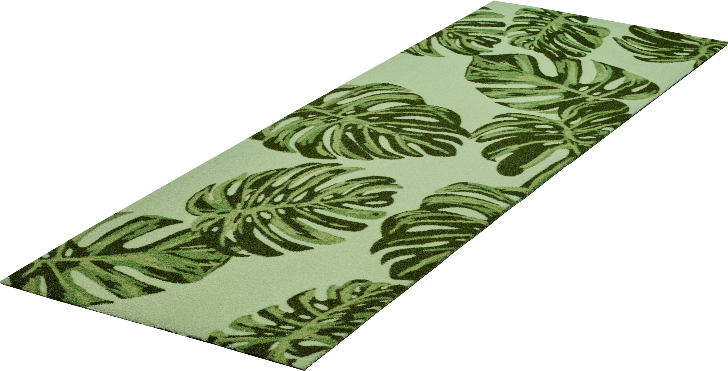 Grund Küchenläufer »Aracea«, rechteckig, In- und Outdoor geeignet, Teppich  im Monstera-Design | BAUR