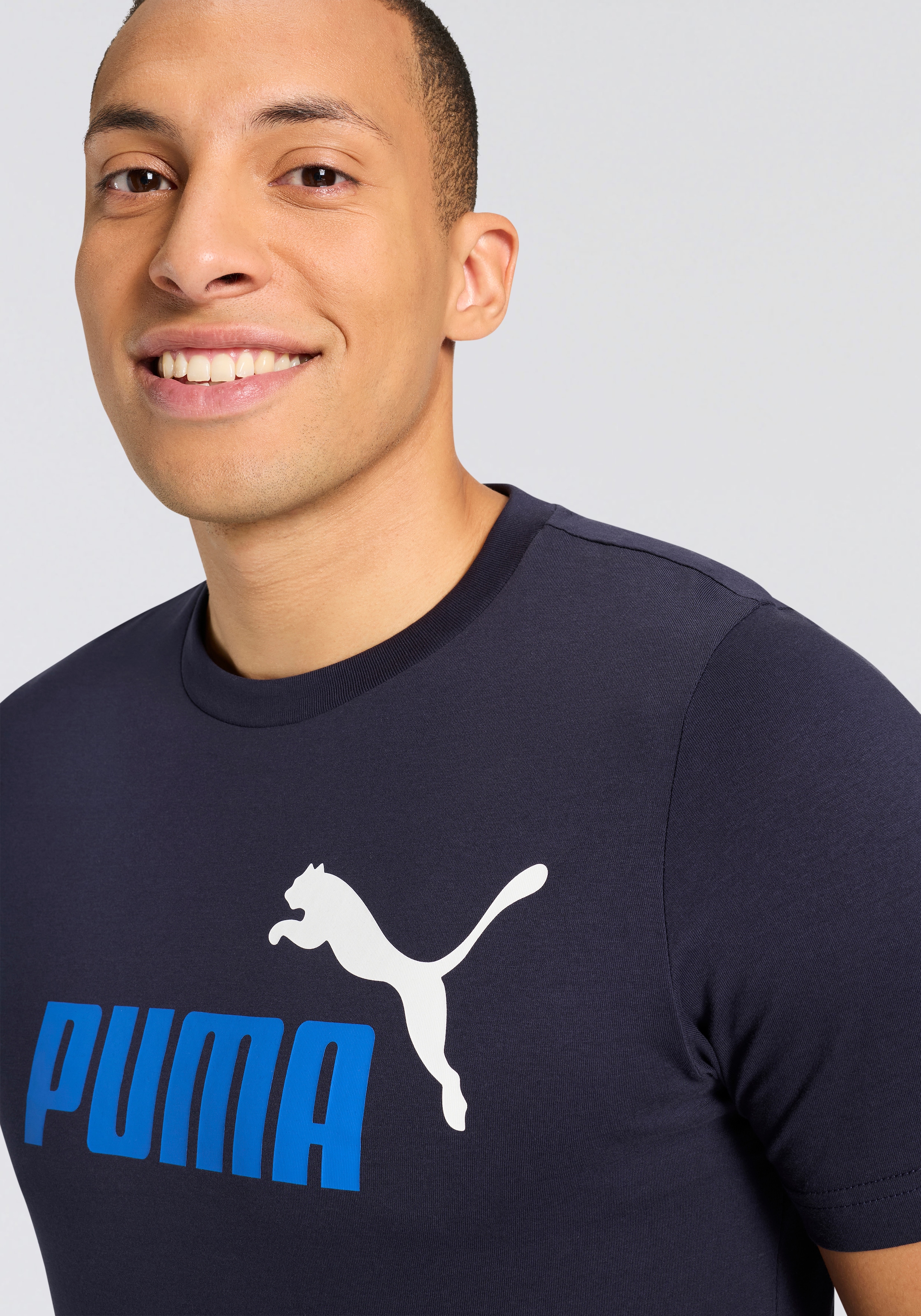 PUMA T-Shirt »ESS 2 COLOR NO. 1 LOGO TEE«