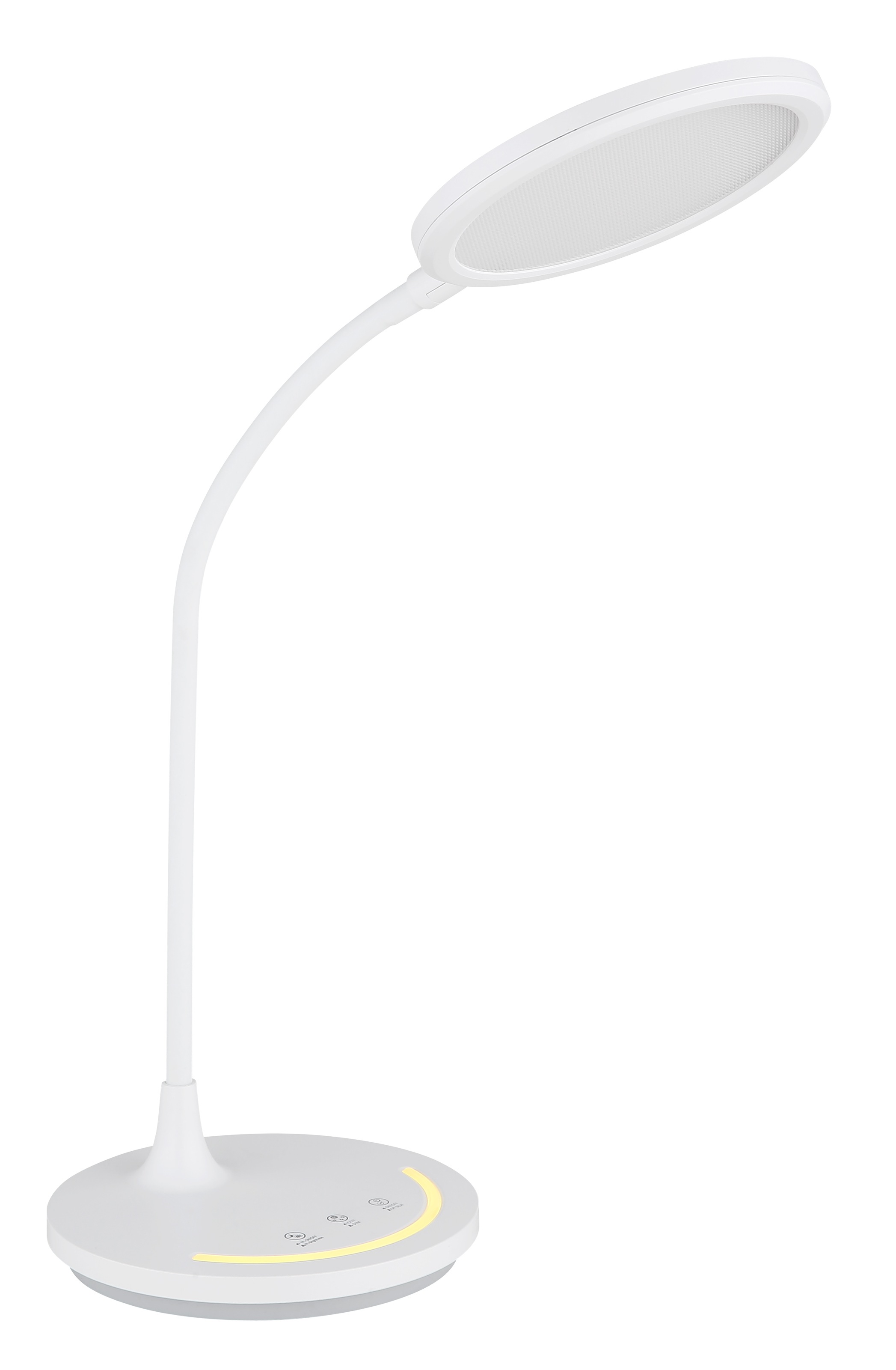 GLOBO LIGHTING Tischleuchte »KENNY« LED-Modul 1 Stk. warmweiß - kaltweiß Tischlampe Nachttischlampe Deko-Tischleuchte Schlafzimmer