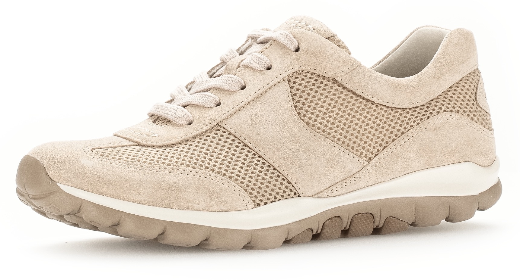 Gabor Rollingsoft Keilsneaker, Freizeitschuh, Halbschuh, Schnürschuh mit Lo günstig online kaufen