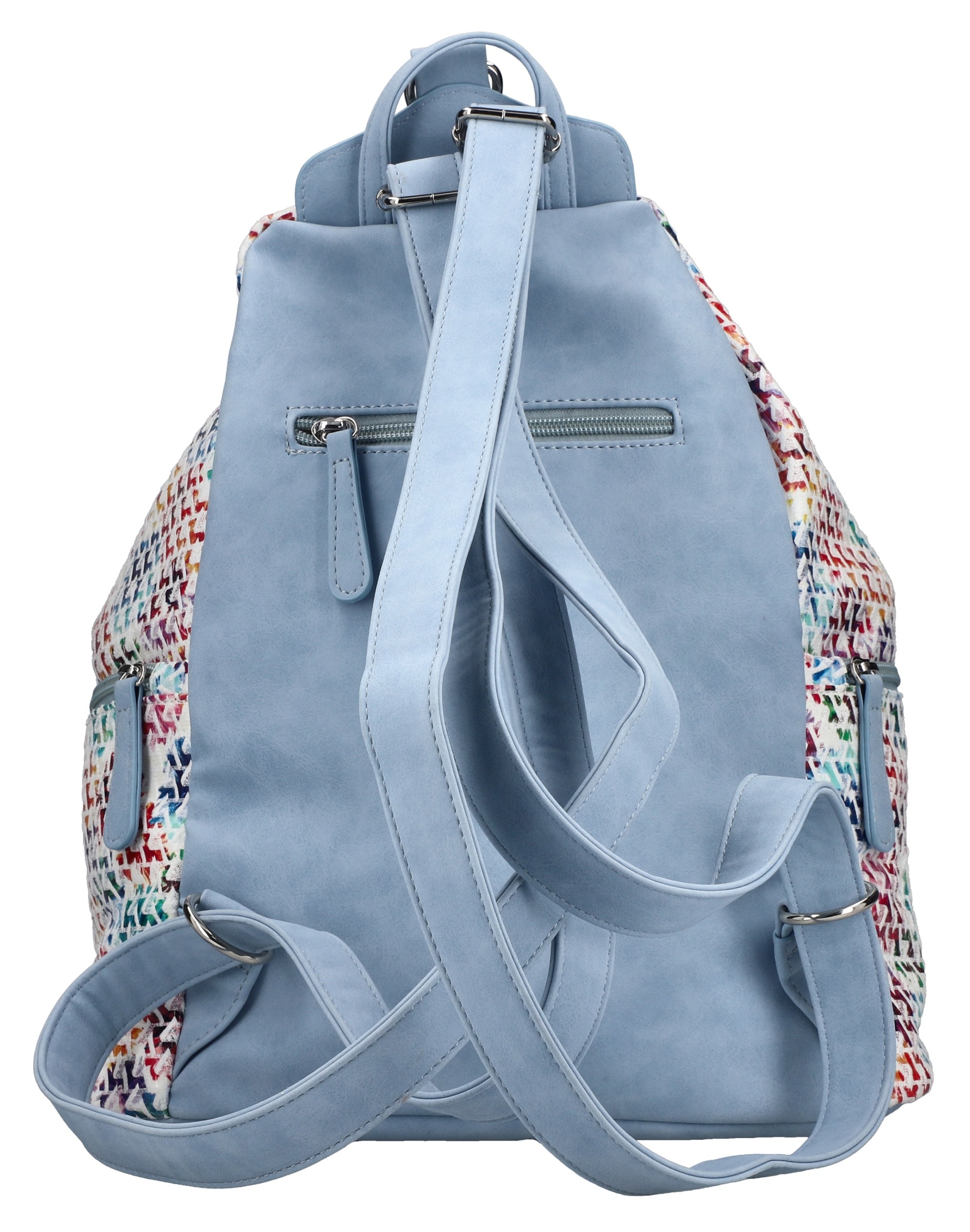 Rieker Cityrucksack, Damen Rucksack, Freizeitrucksack in bunter Optik