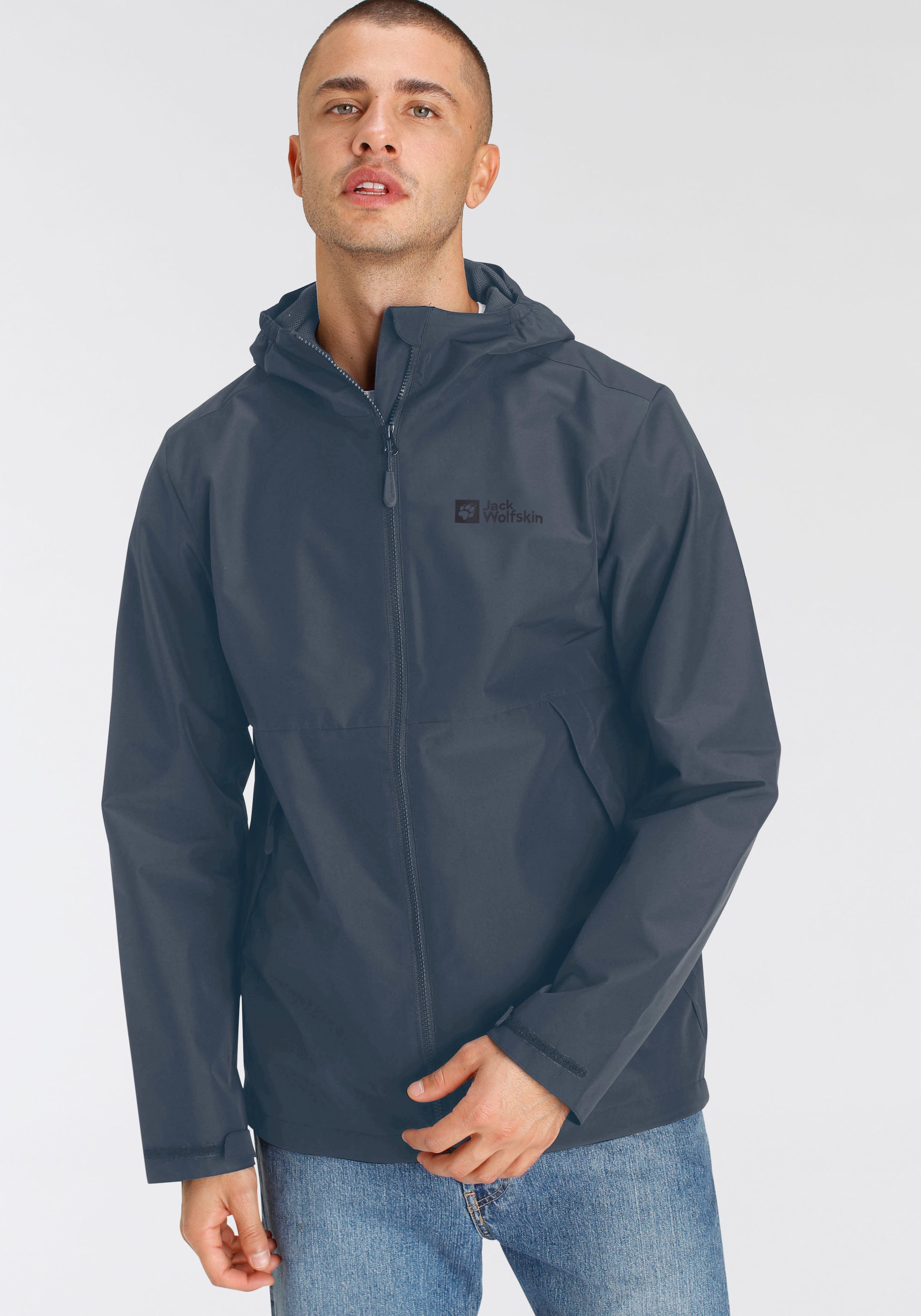 Jack Wolfskin Funktionsjacke "FARWOOD JKT M", mit Kapuze, Wärmend, winddich günstig online kaufen