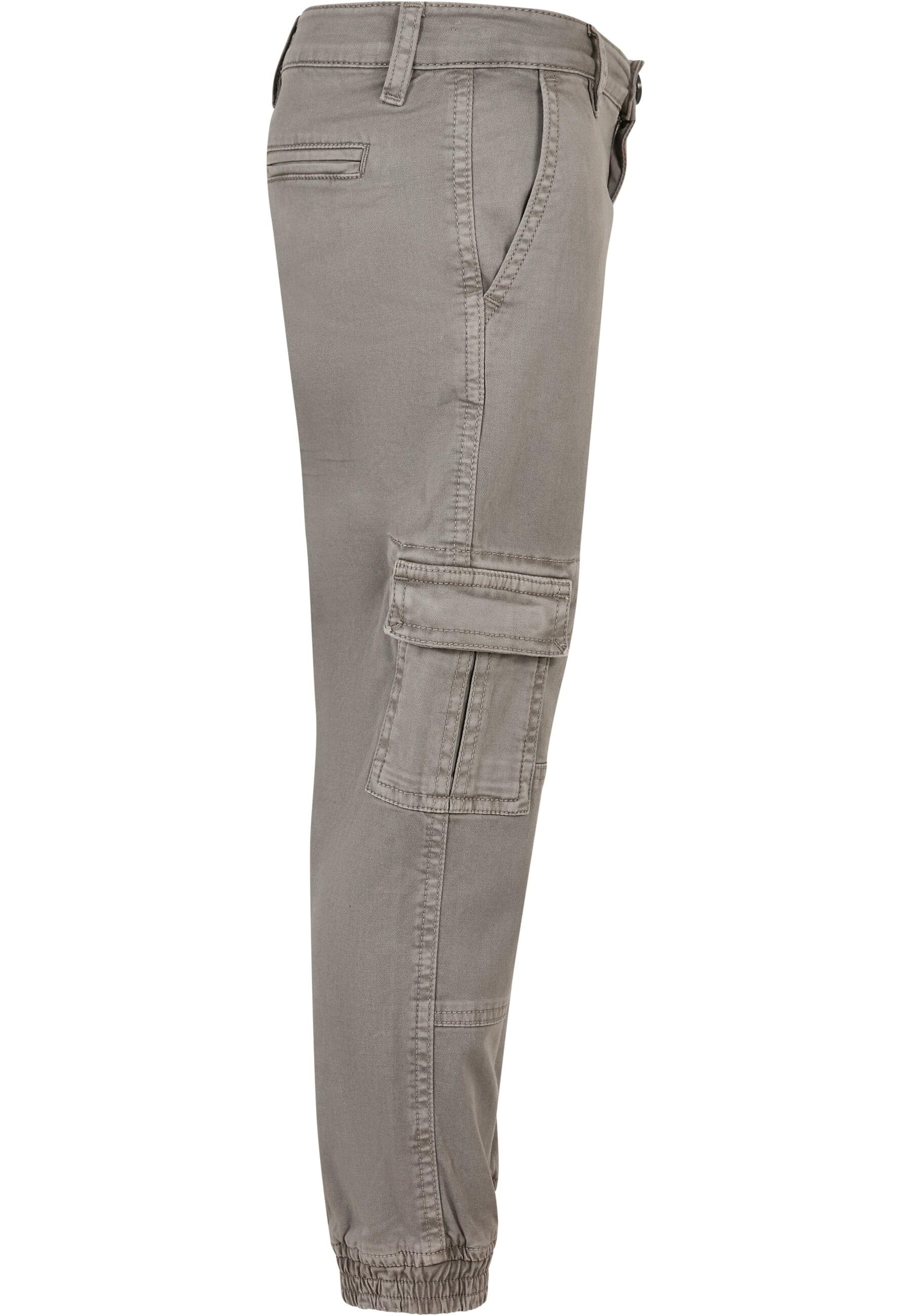 URBAN CLASSICS Cargohose »Urban Classics Herren Boys Washed Cargo Twill Jogging Pants«, (1 tlg.)