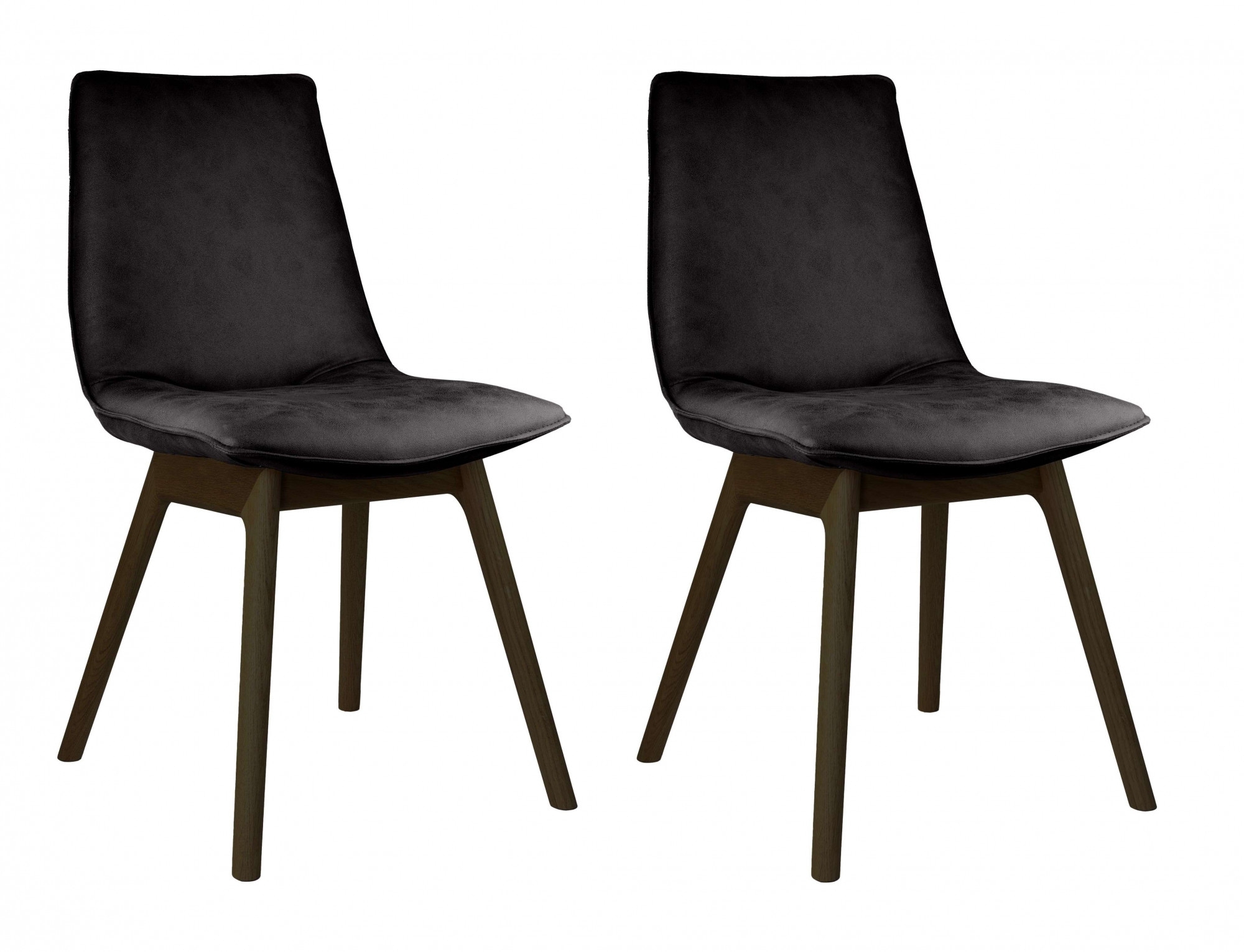 andas Esszimmerstuhl "Ramon", (Set), 2 St., Microfaser, mit Massivholzbeine günstig online kaufen