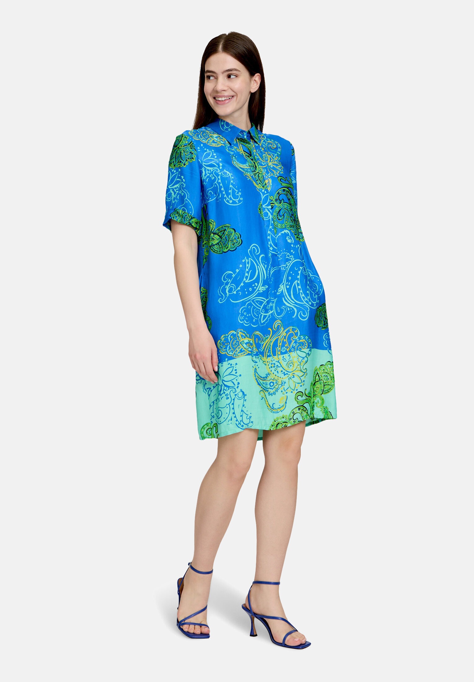 Betty Barclay Hemdblusenkleid »Damen mit Knopfleiste« Nahttasche Form
