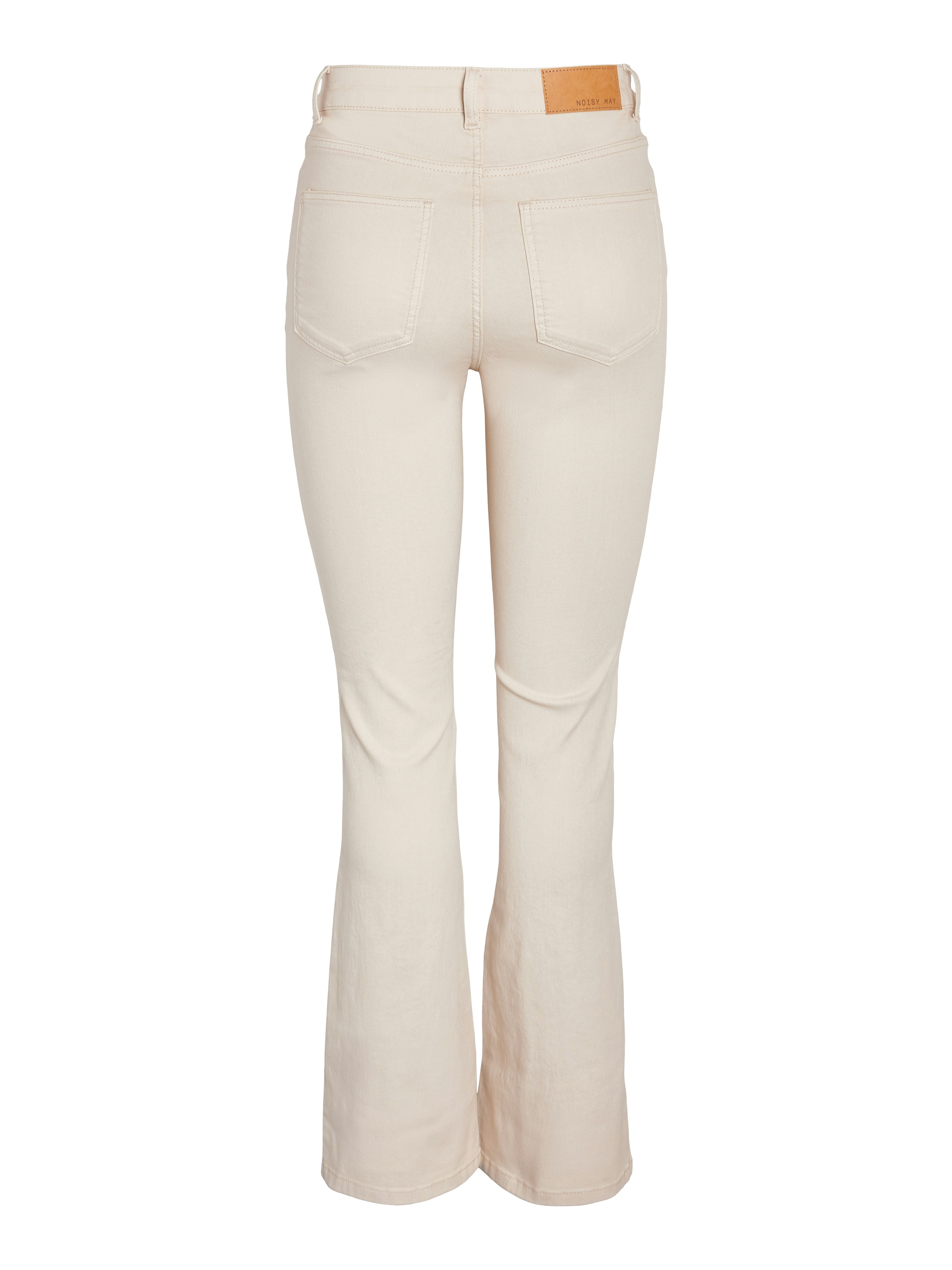 Noisy may Bootcut-Jeans "NMSALLIE HW FLARE JEANS OATMEAL NOOS" günstig online kaufen