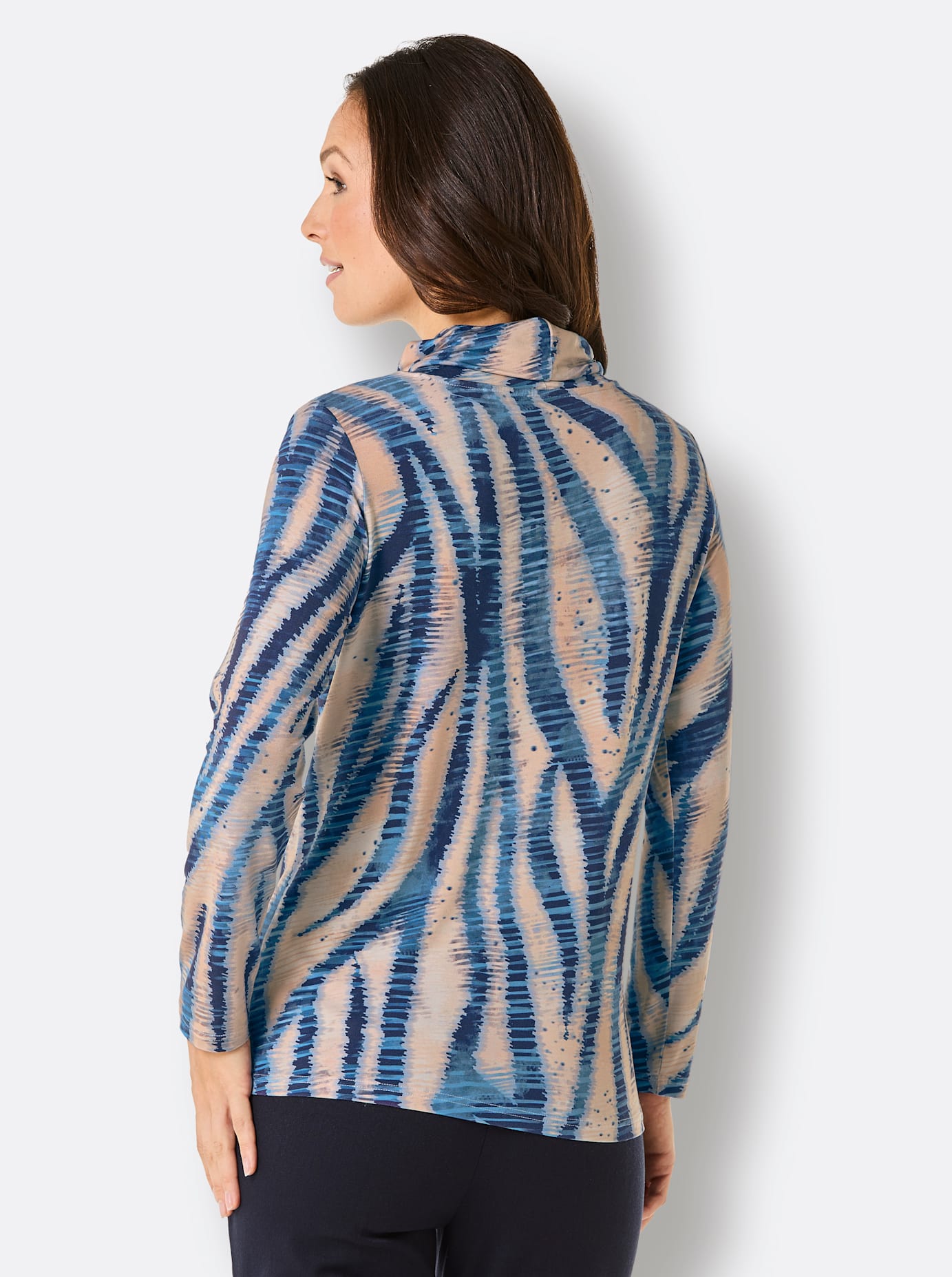 Thumbnail - CREATION L PREMIUM Rollkragenshirt "Modal-Shirt" 1 Stk. tlg.