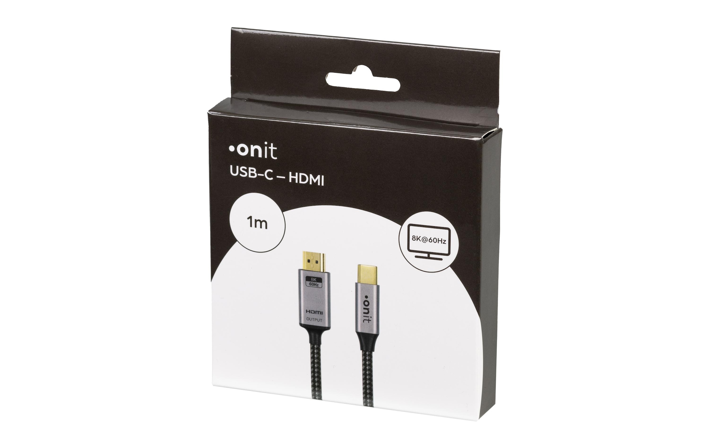 onit USB-Kabel »USB Type-C - HDMI, 1 m« 100 cm