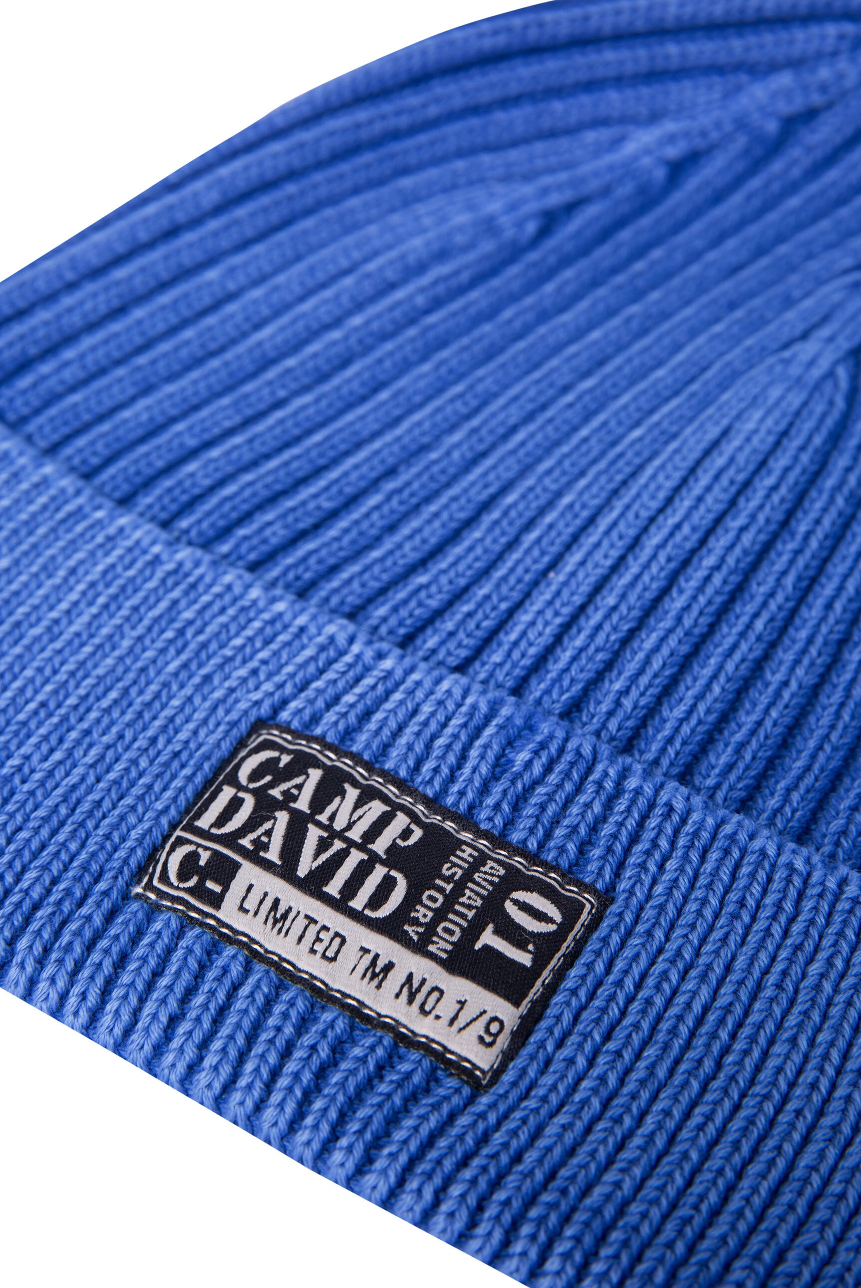 CAMP DAVID Strickmütze aus Baumwolle