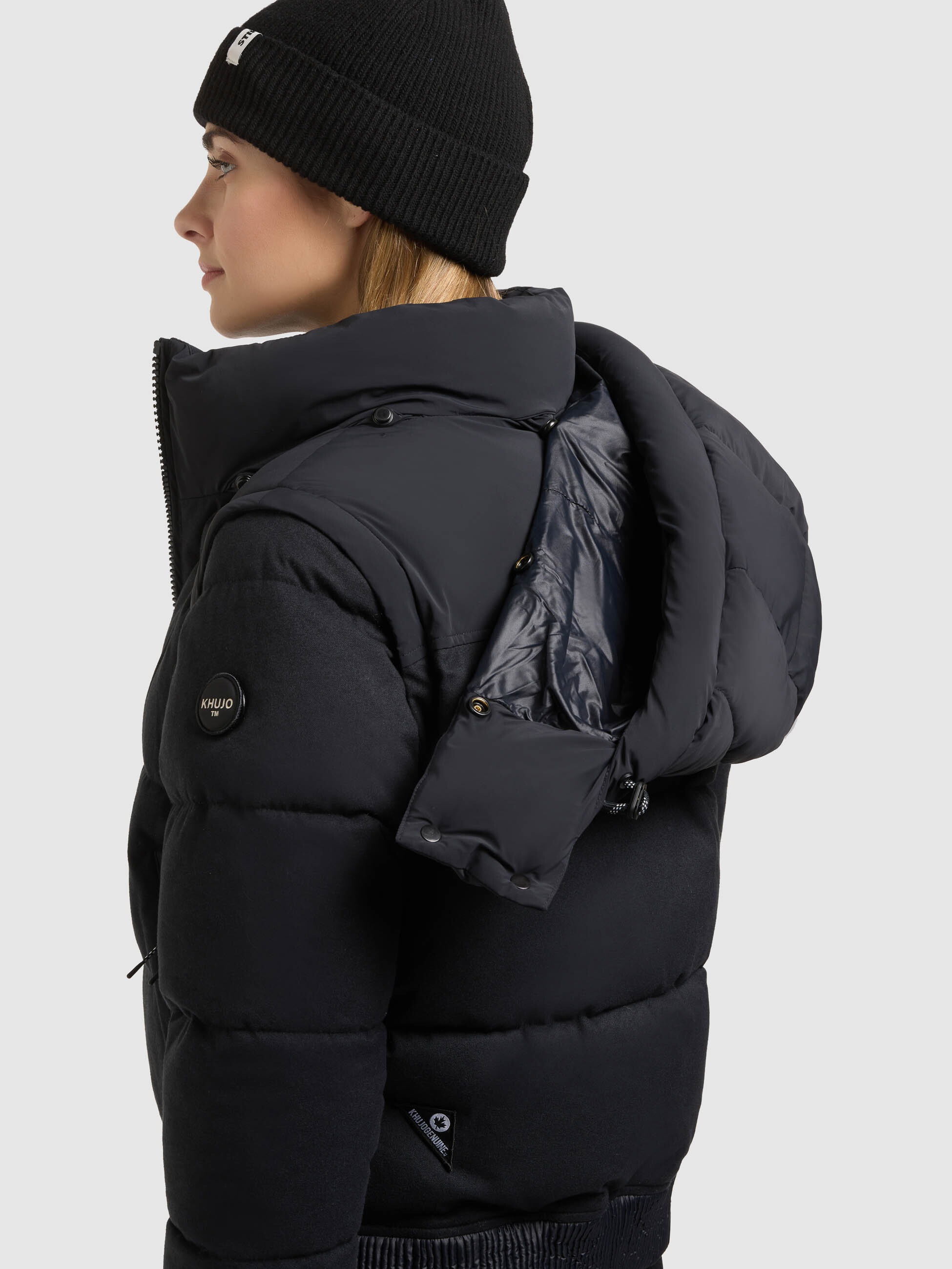 khujo Winterjacke »OAKLYNN« mit Kapuze